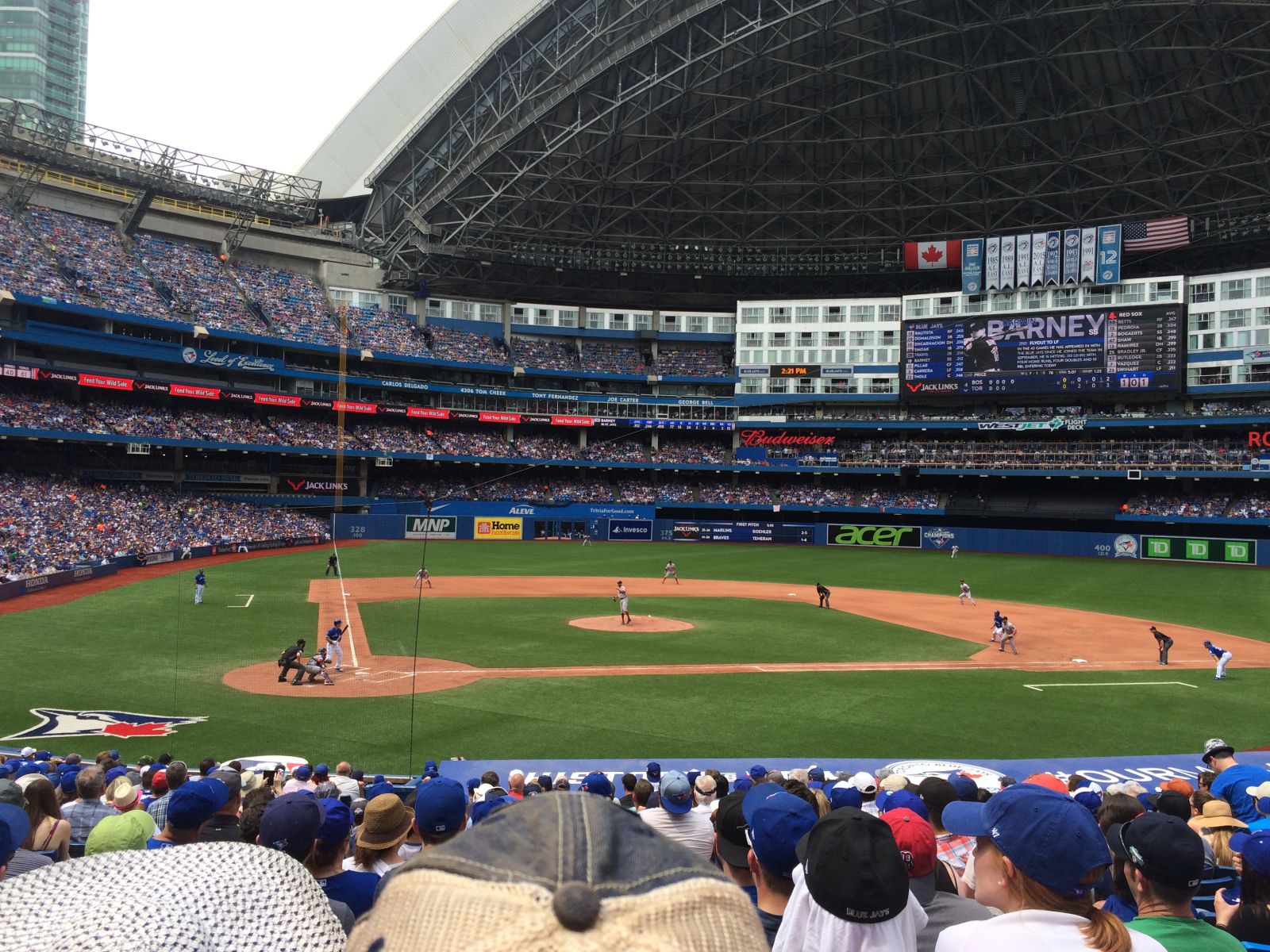 Rogers Centre Seating 