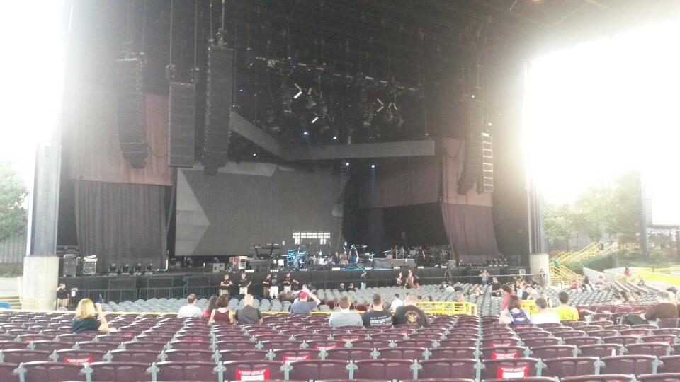 section 103, row r seat view  - jiffy lube live