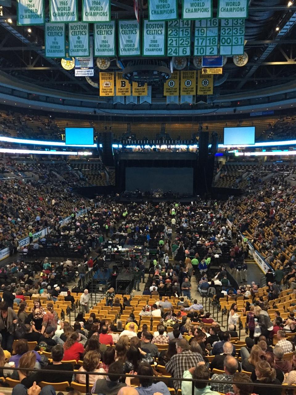 td garden boston concert seats view floor f row 6｜TikTok Search