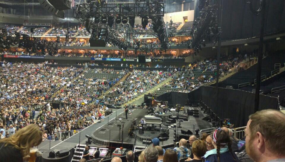 section 114 seat view  for concert - t-mobile center