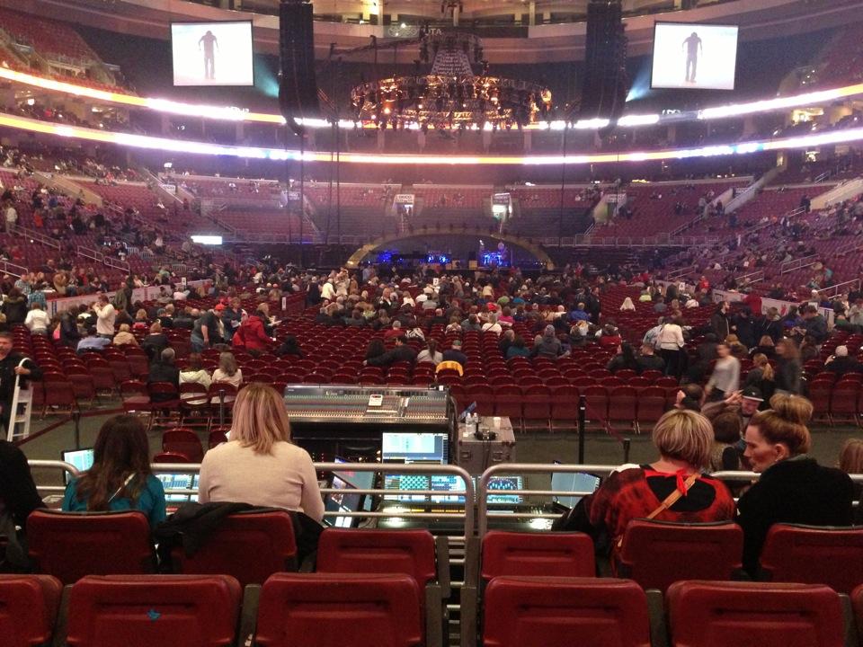 Wells Fargo Center Section 107 Concert Seating - RateYourSeats.com