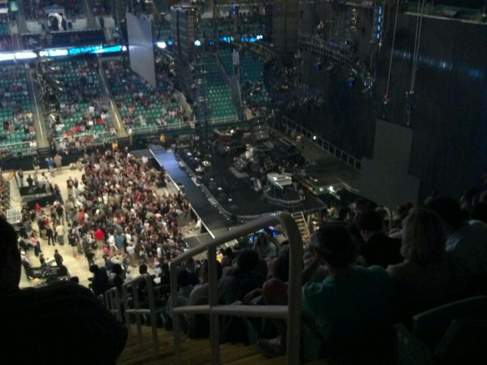 section 231 seat view  for concert - greensboro coliseum