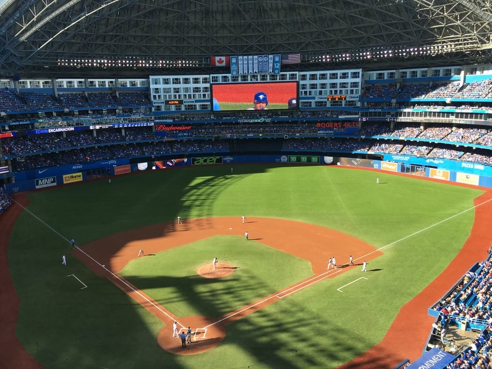 section 523 seat view  for baseball - rogers centre