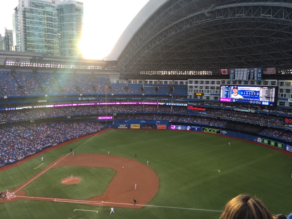 section 516 seat view  for baseball - rogers centre