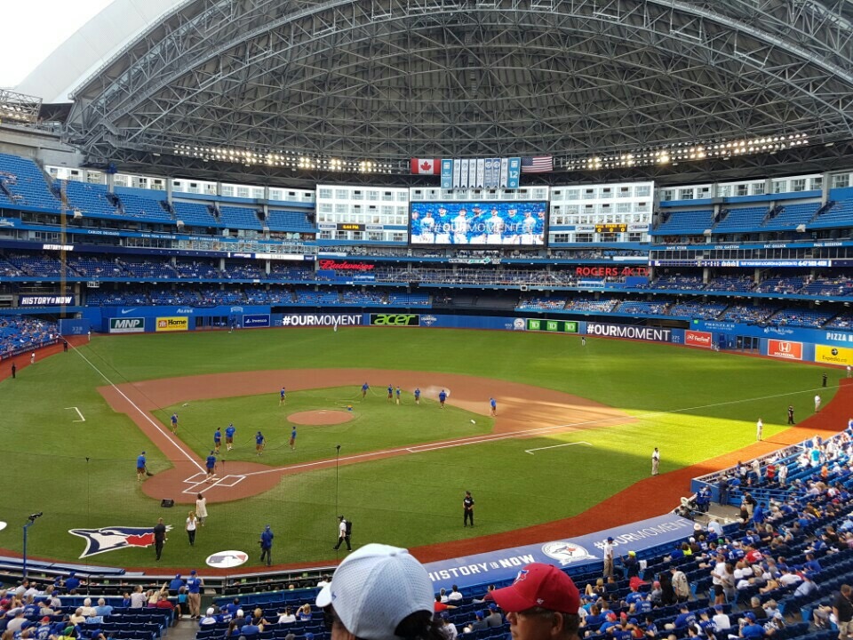 Rogers Centre Seating View Section 222 At Rogers Centre - Rateyourseats.com