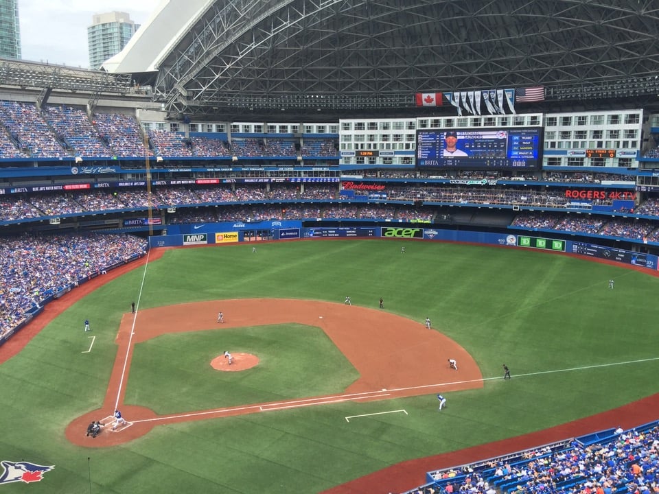 section 520 seat view  for baseball - rogers centre