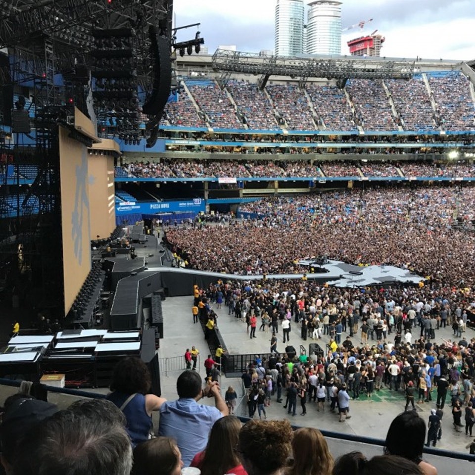 section 240 seat view  for concert - rogers centre