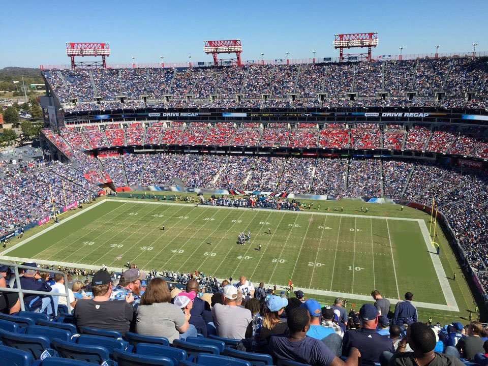 section 332 seat view  for football - nissan stadium
