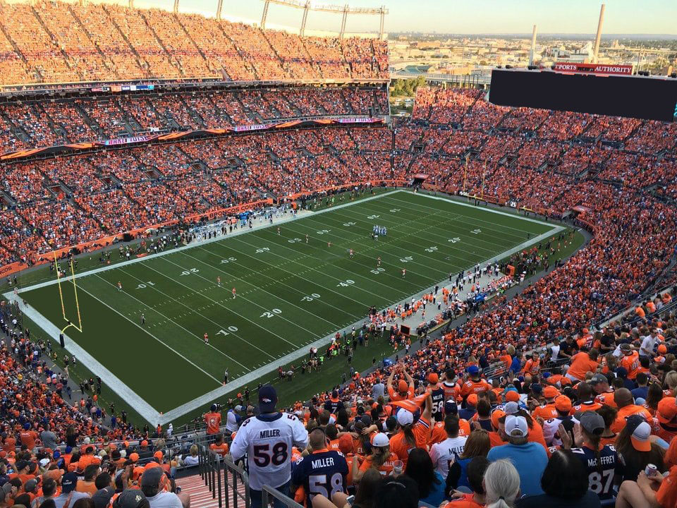 best seats for broncos game