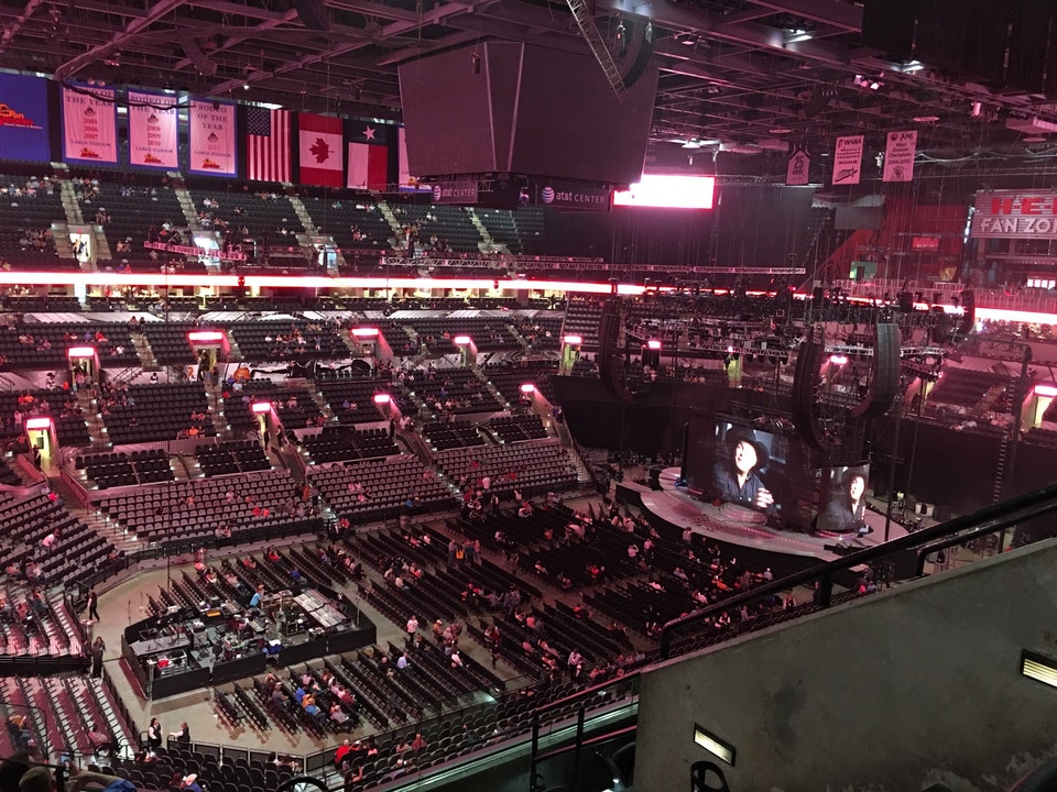 section 226, row 5 seat view  for concert - frost bank center