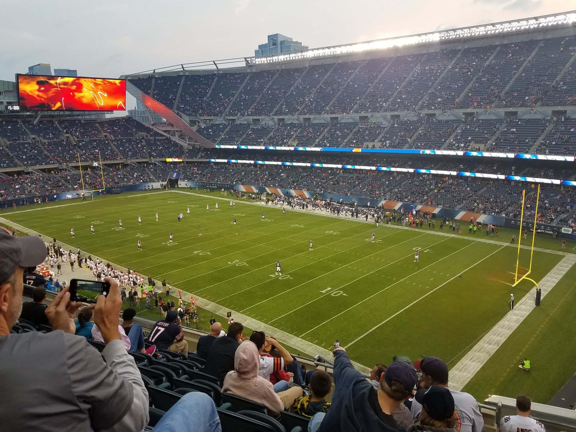 Decent Seats in United Club: Soldier Field Section 303 Review