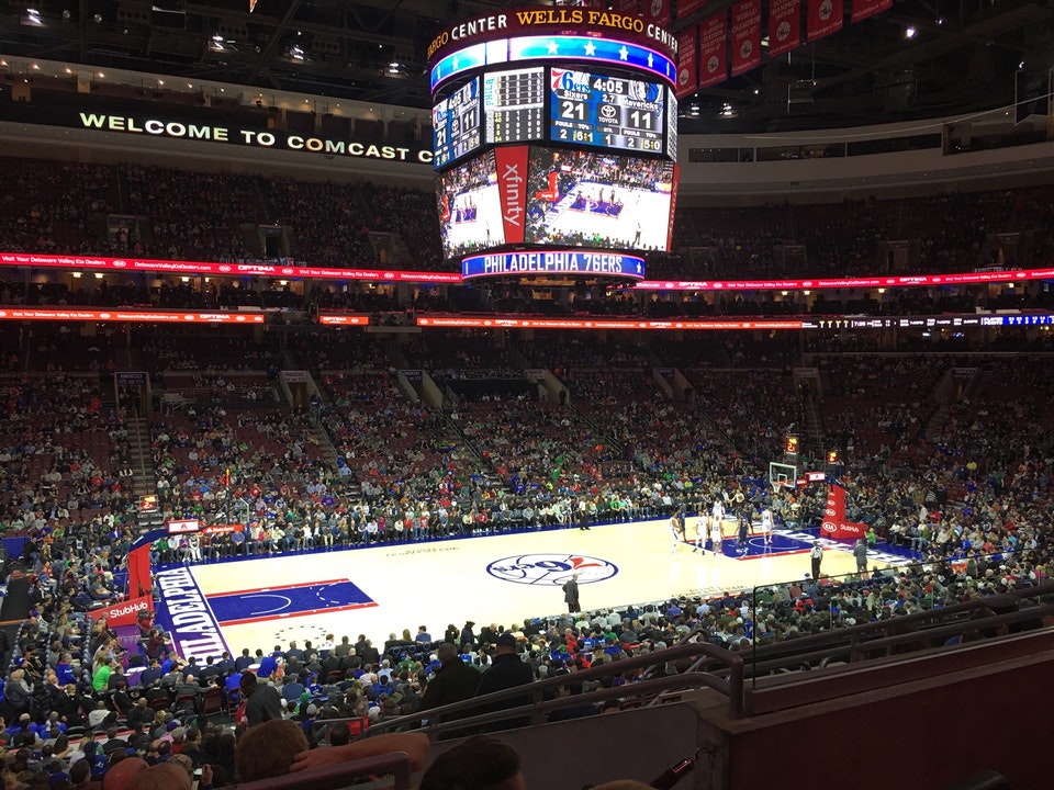 Wells Fargo Center takes notable step toward welcoming back fans - WHYY