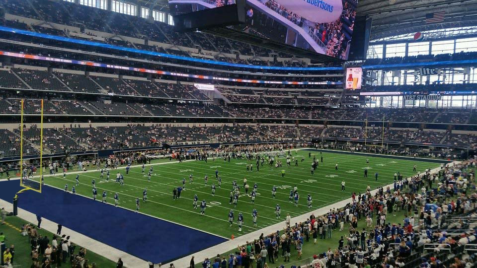 AT&T Stadium, section 242, home of Dallas Cowboys, page 1