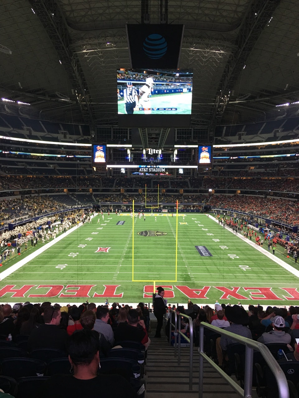 section 248, row 15 seat view  for football - at&t stadium (cowboys stadium)