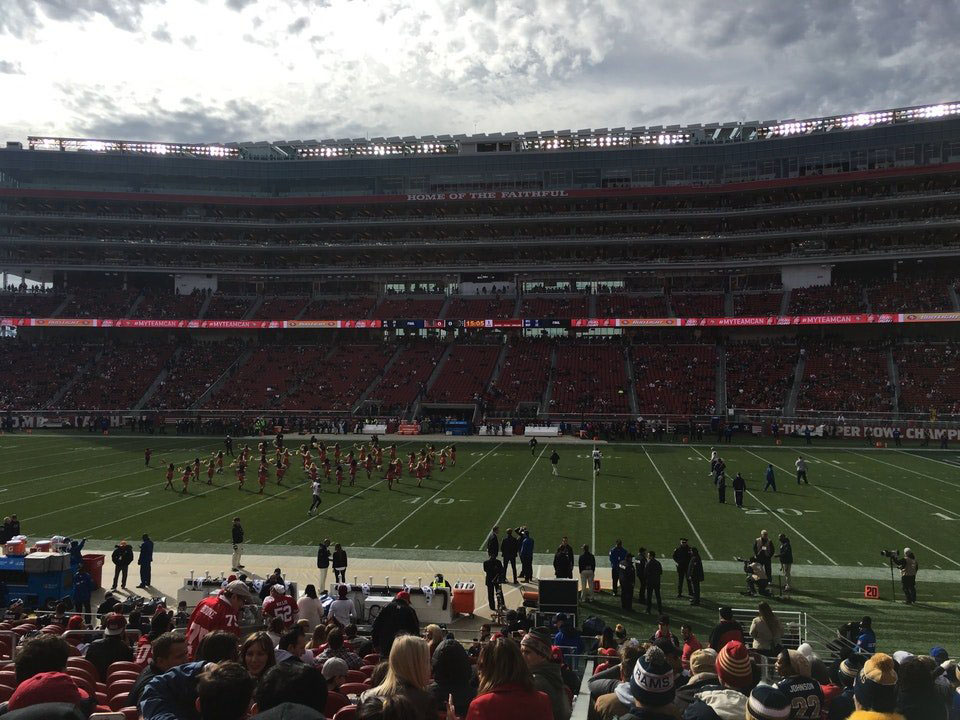 section 112 seat view  - levi