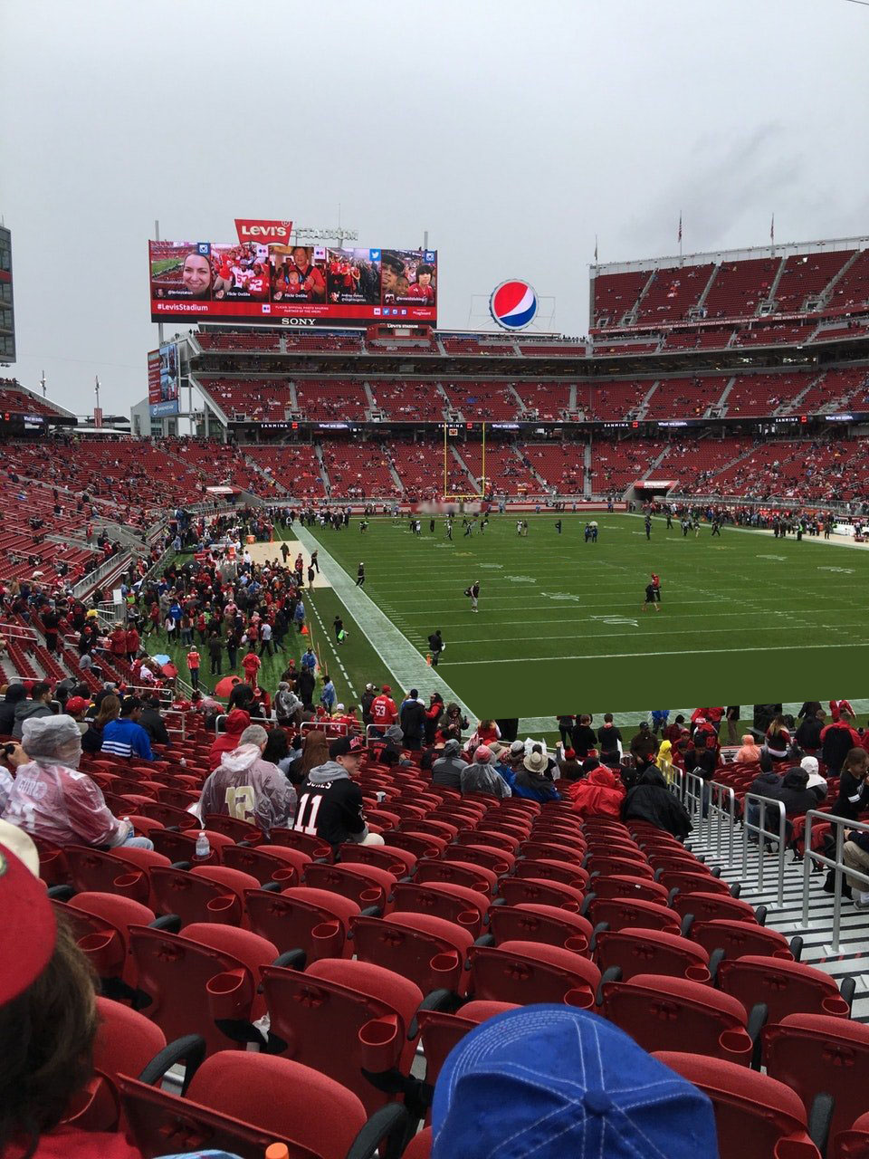 Section 130 at Levi's Stadium 