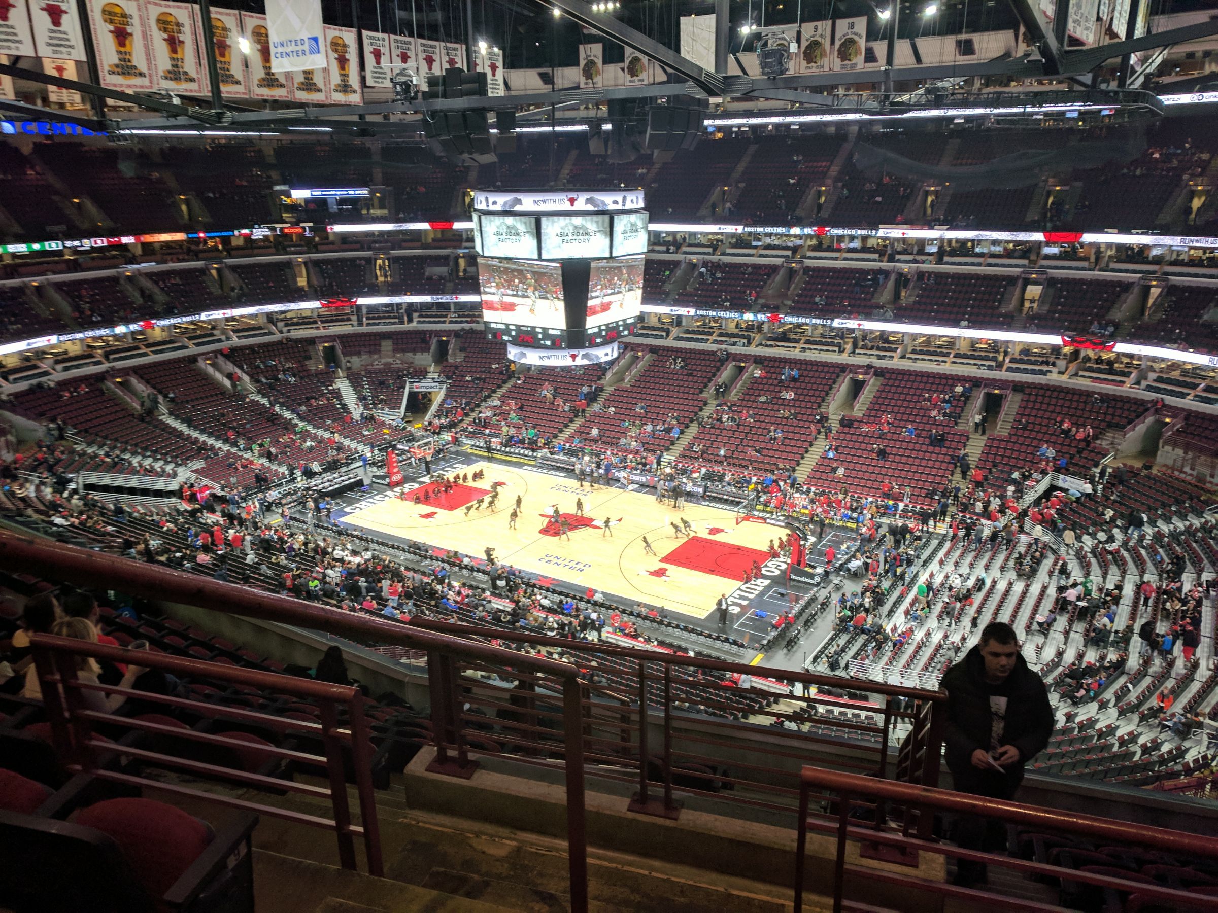 Steep, But Clear of Railings: United Center Section 314 Review ...