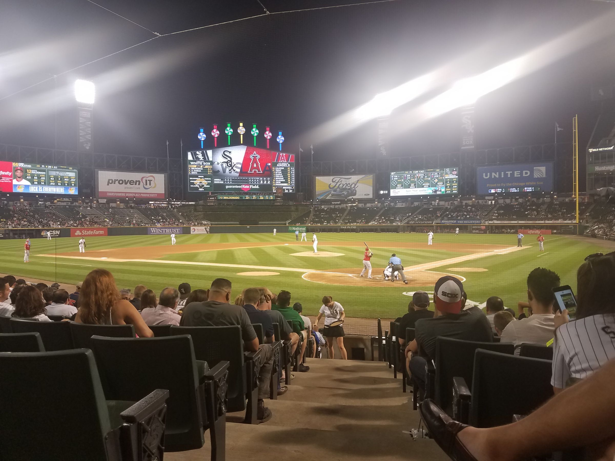 scout seats 134, row 11 seat view  - guaranteed rate field