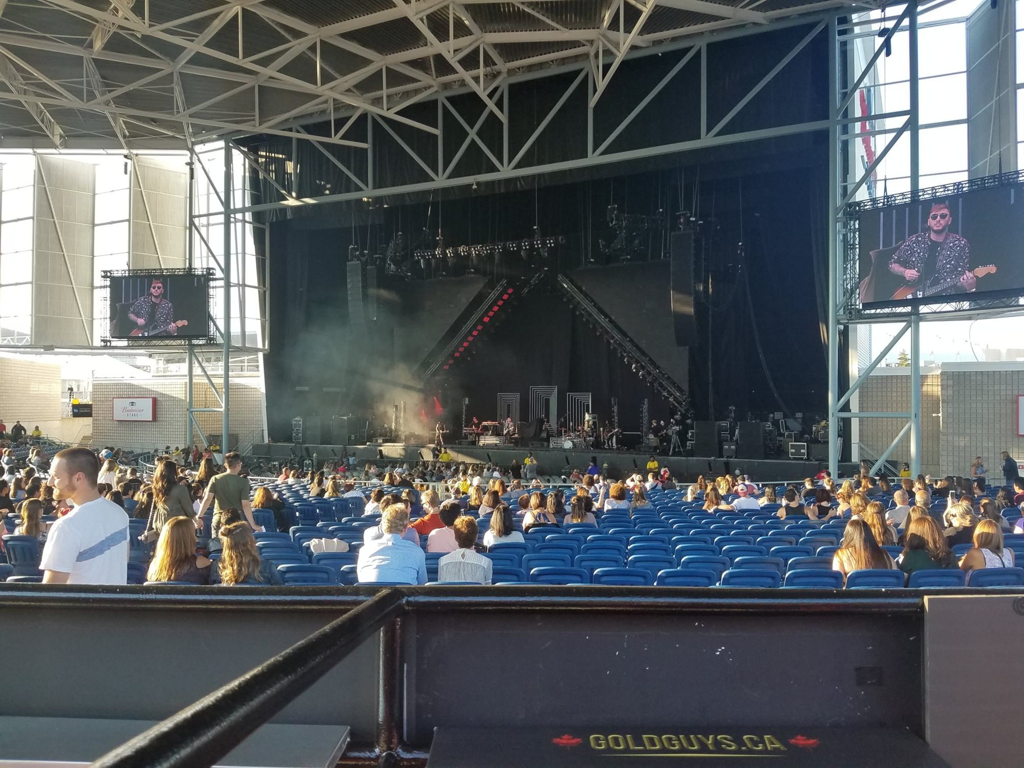 vip box seats seat view  - budweiser stage