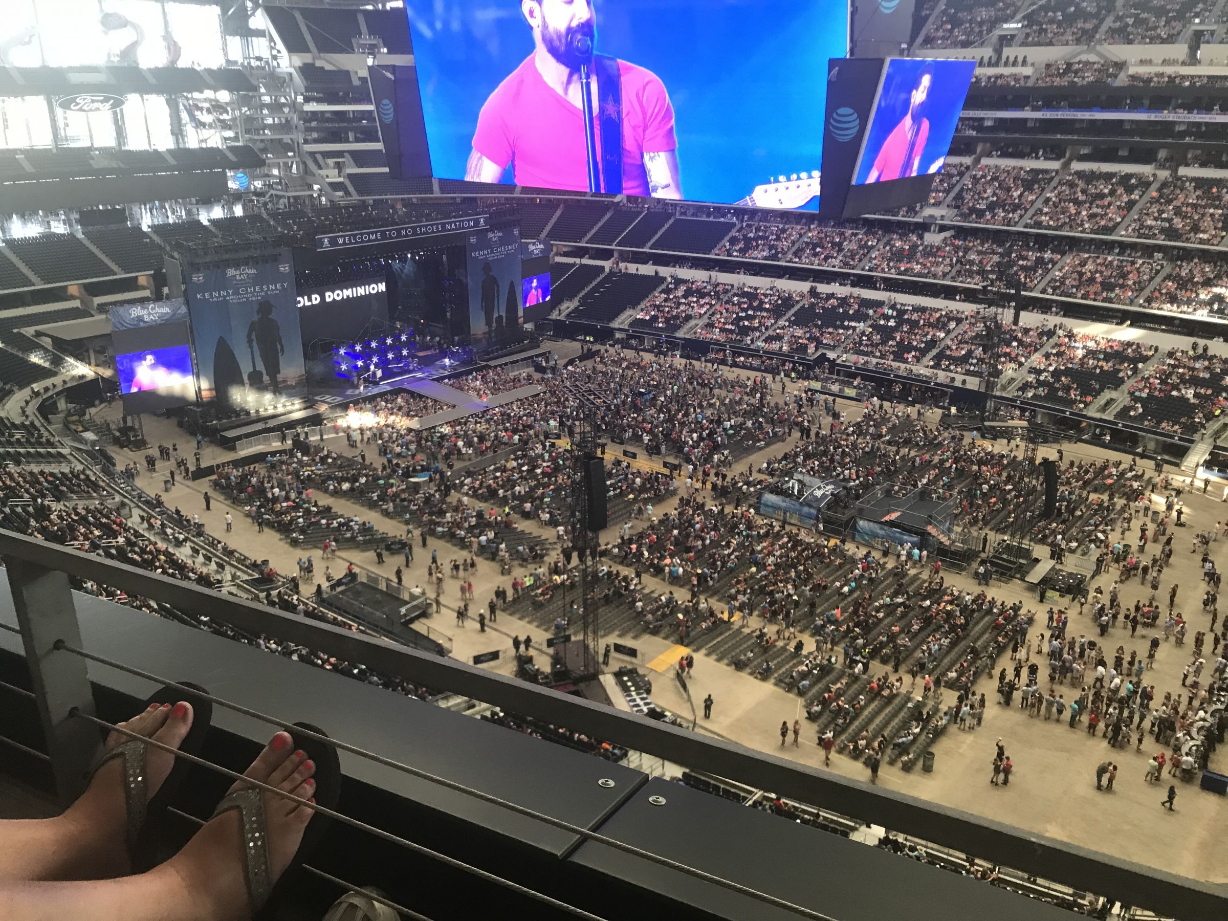 Section 438 at AT&T Stadium for Concerts
