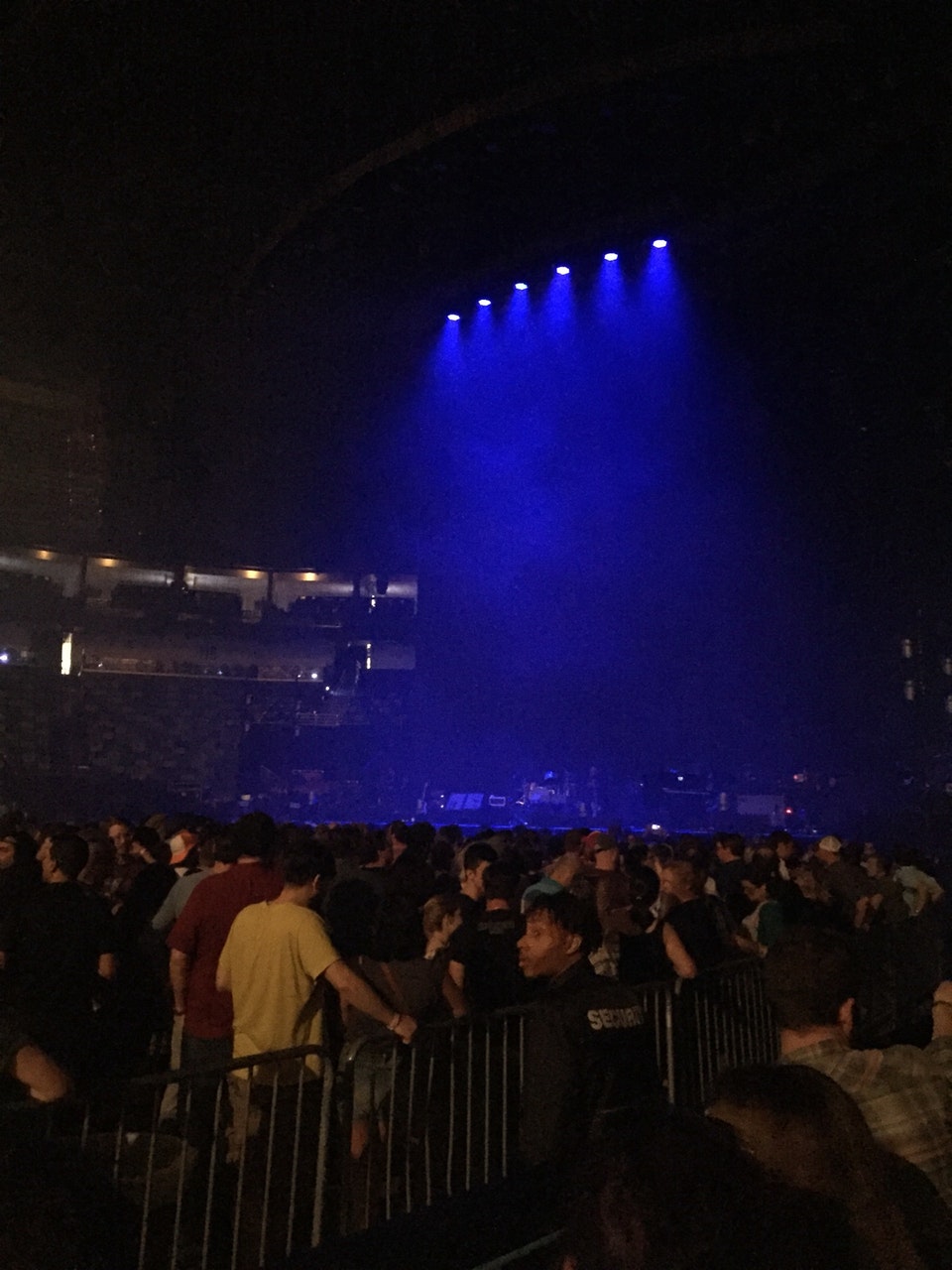 section 101, row 4 seat view  for concert - smoothie king center