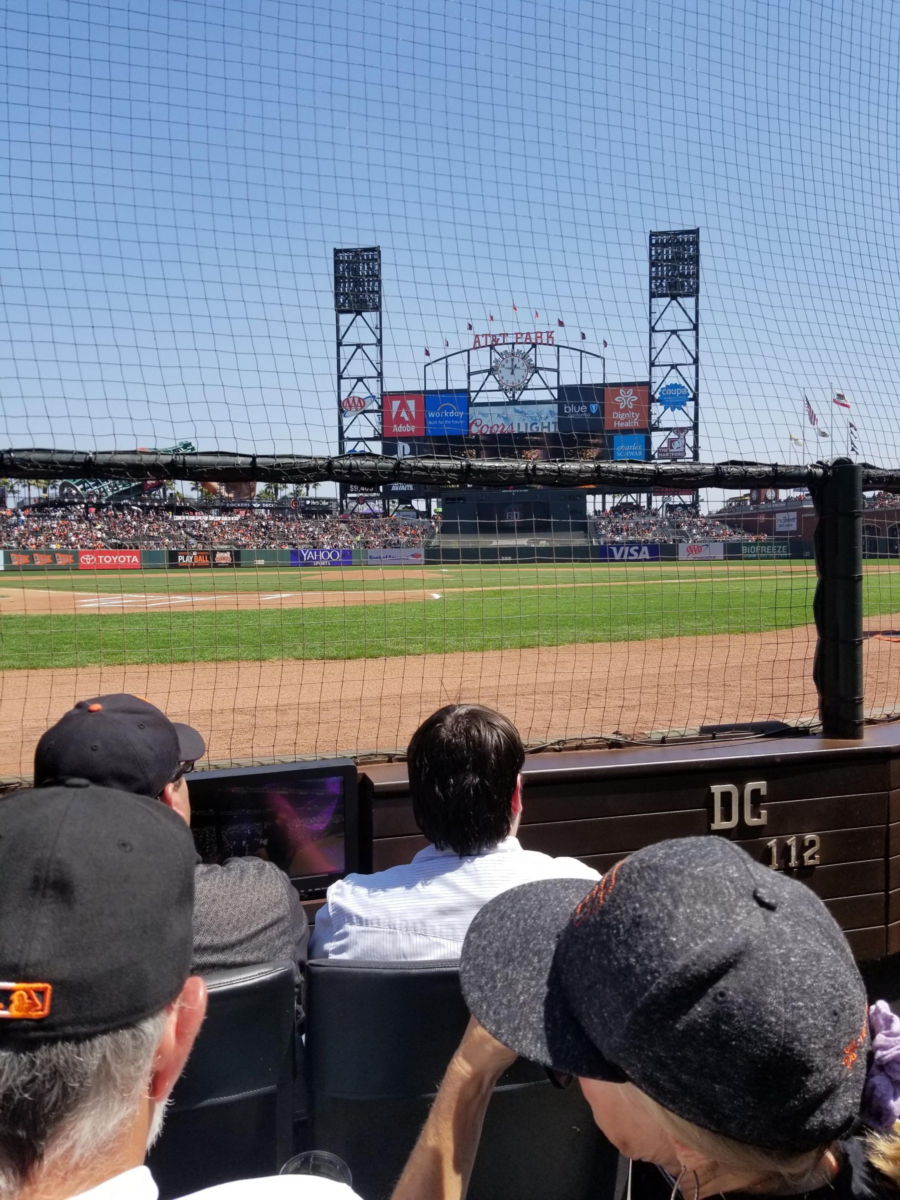 Section 113 at Oracle Park 