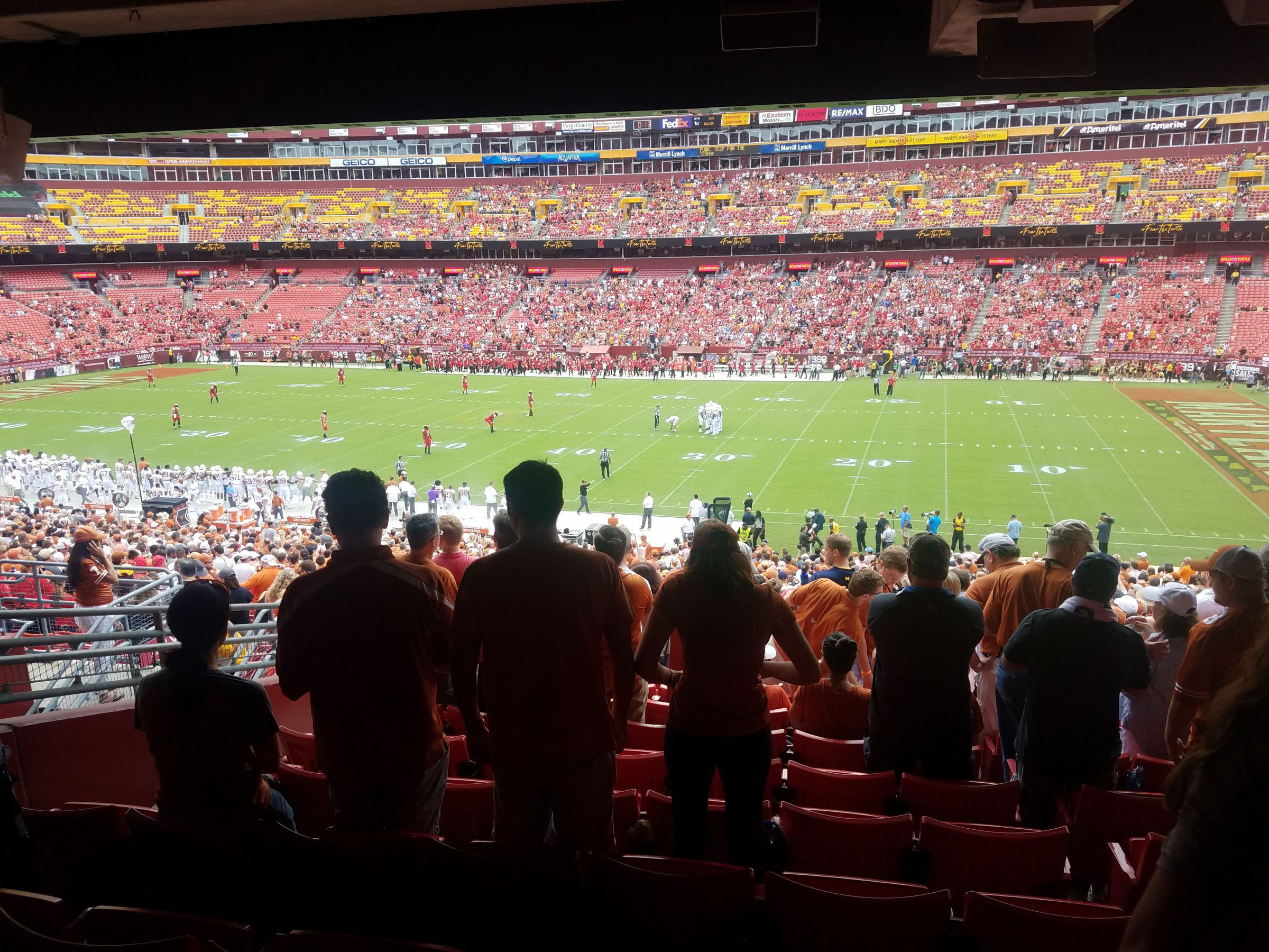 section 219, row 11 seat view  - fedexfield