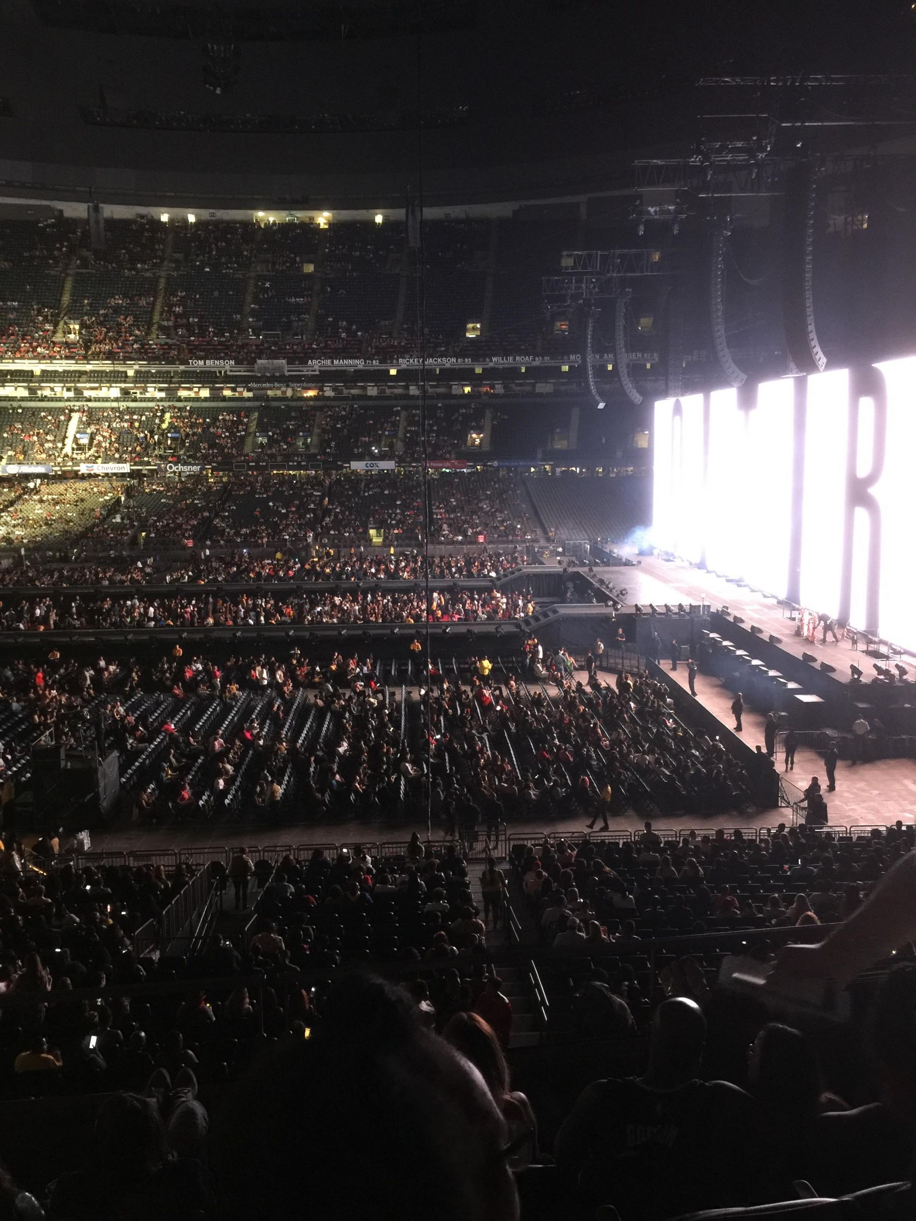 Superdome Seating Chart Rolling Stones