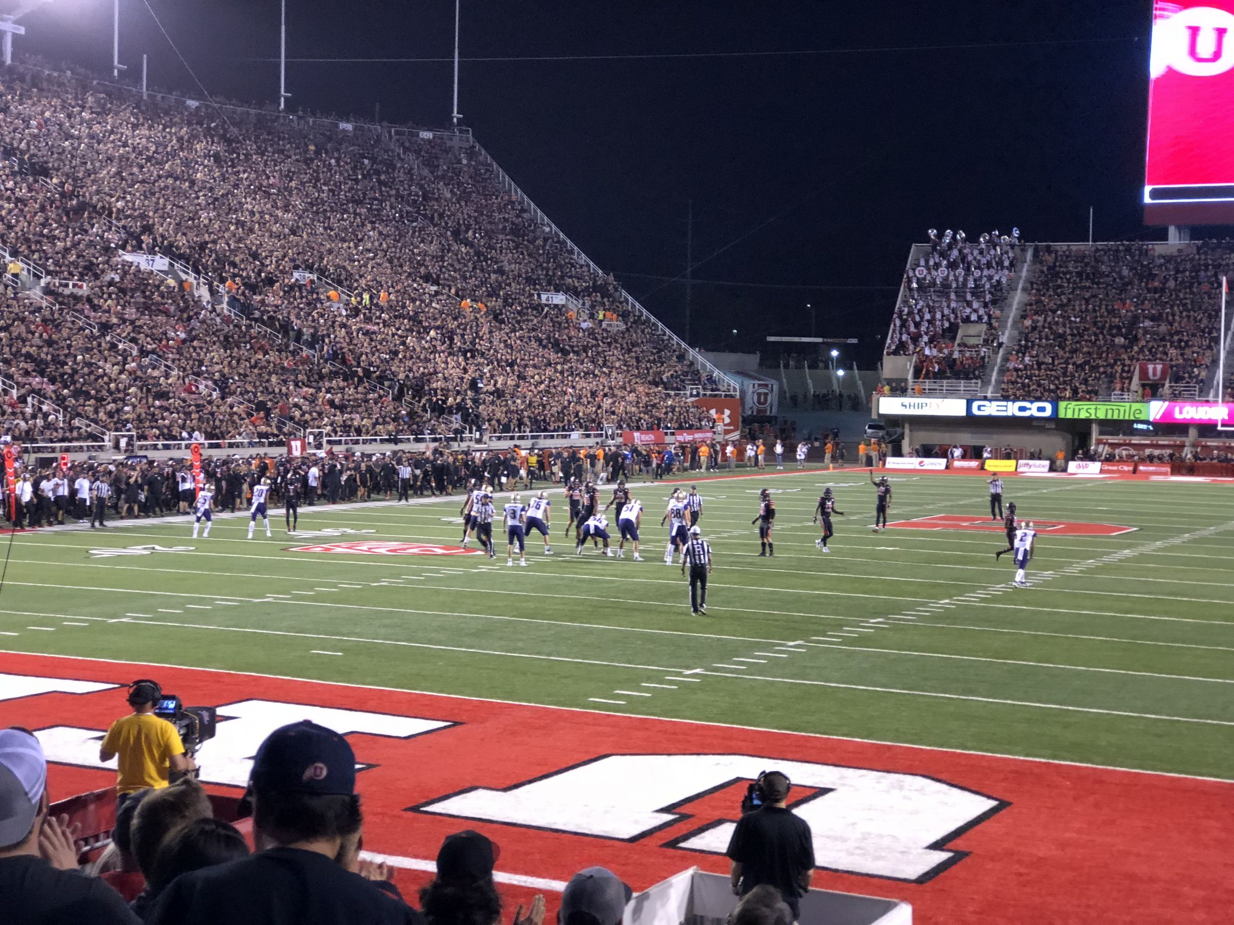 section n23, row 10 seat view  - rice-eccles stadium