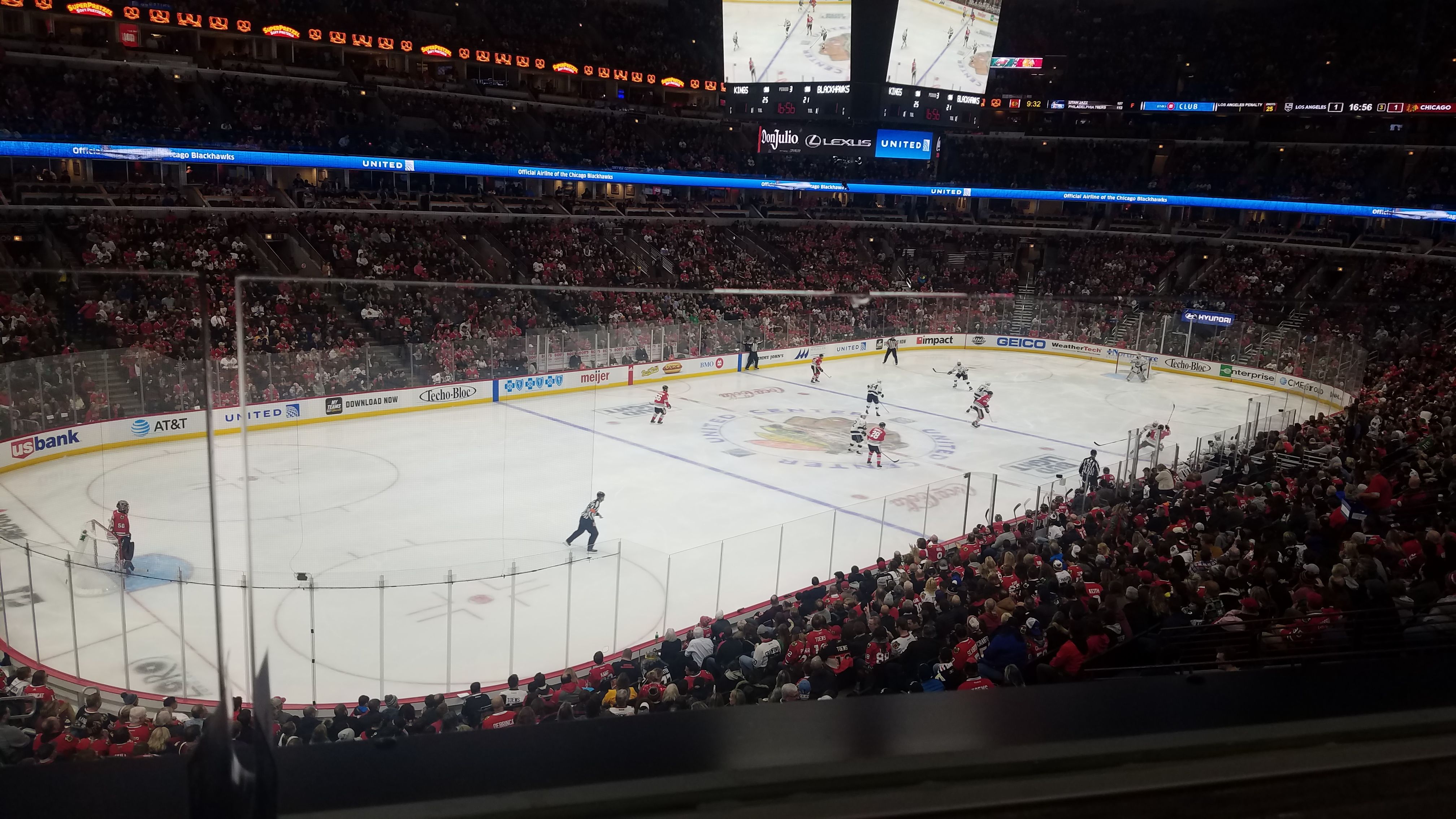 First Row Club Seats in the Corner: United Center Section 204 Review ...