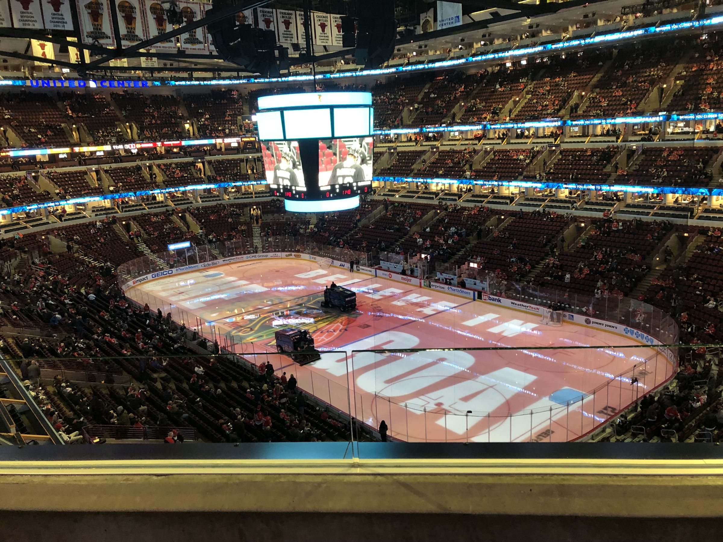 Great View And Close To Exit: United Center Section 313 Review ...