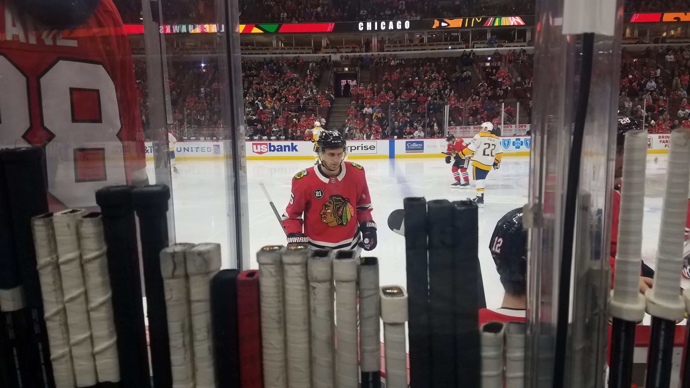 Behind the Blackhawks Bench: United Center Section 101 Review