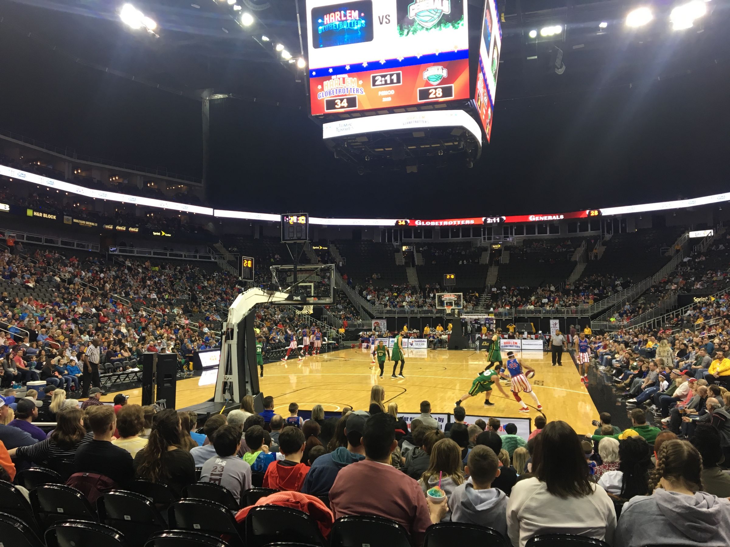 section 122, row k seat view  for basketball - t-mobile center