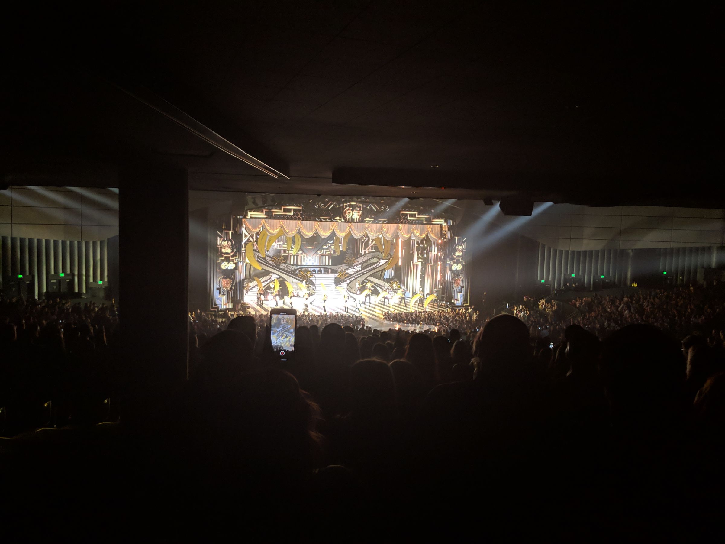 section 206, row bb seat view  - bakkt theater at planet hollywood