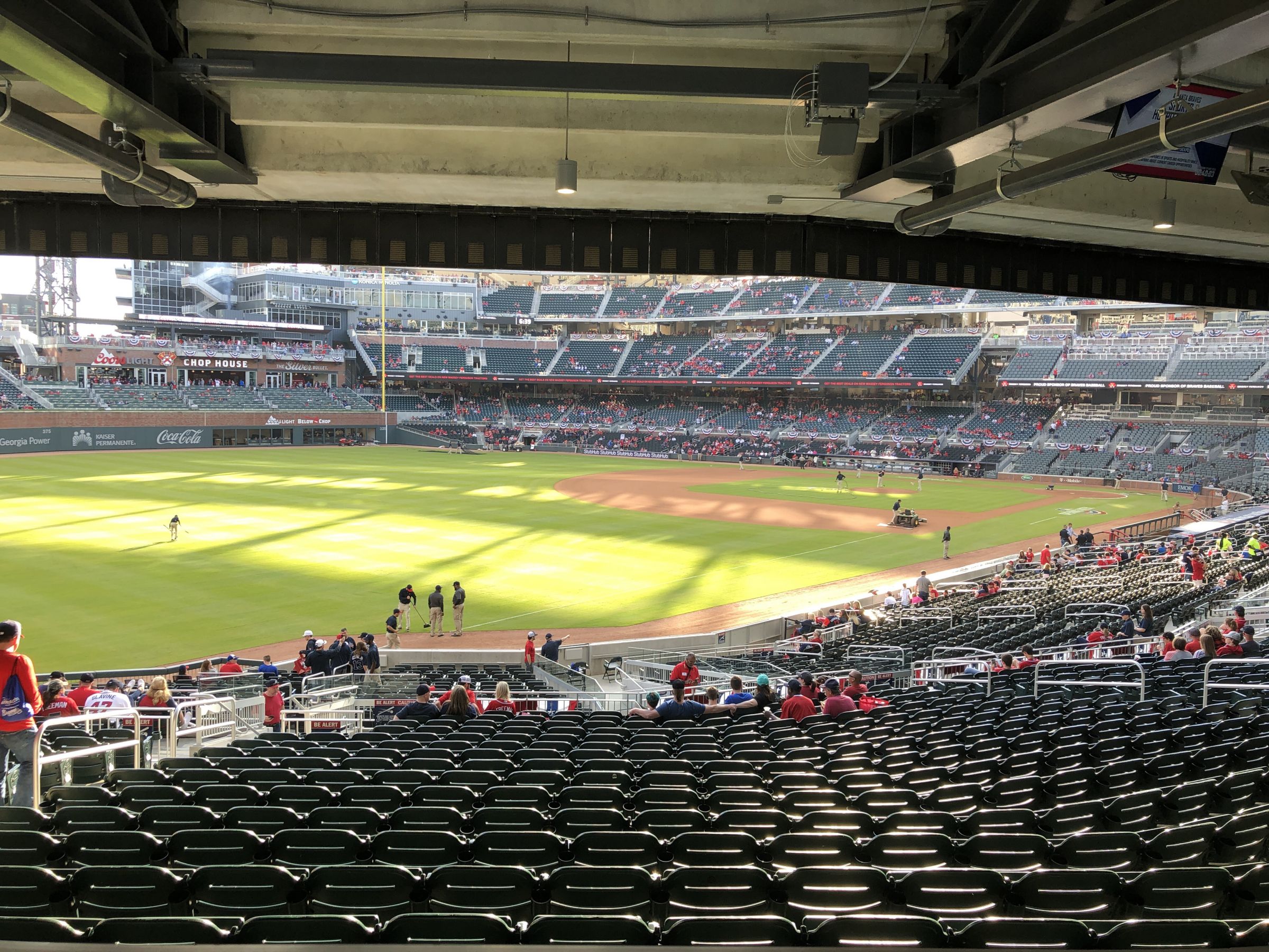 Truist Park, section 114, home of Atlanta Braves, page 1