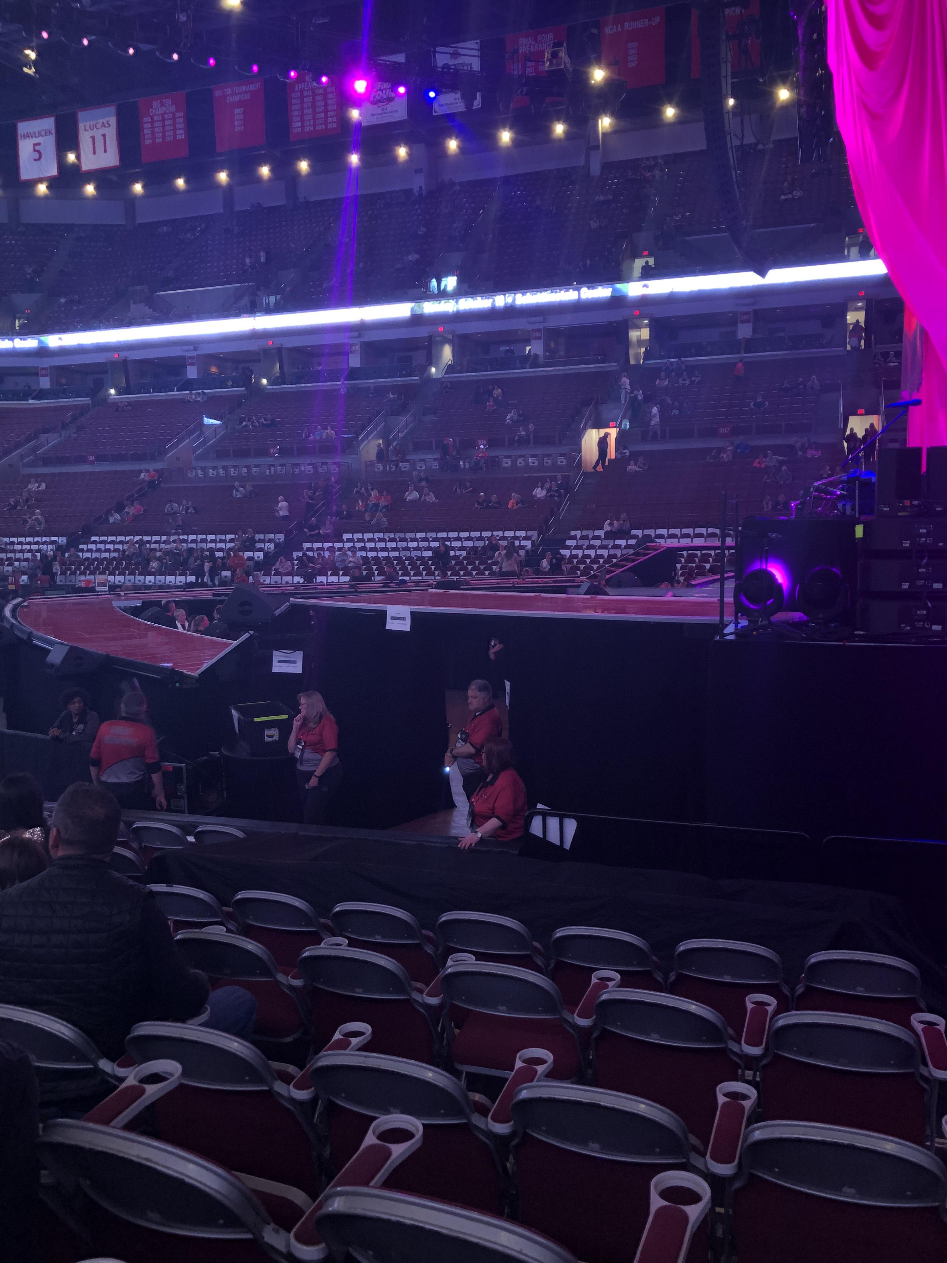 Section 121 at Schottenstein Center for Concerts