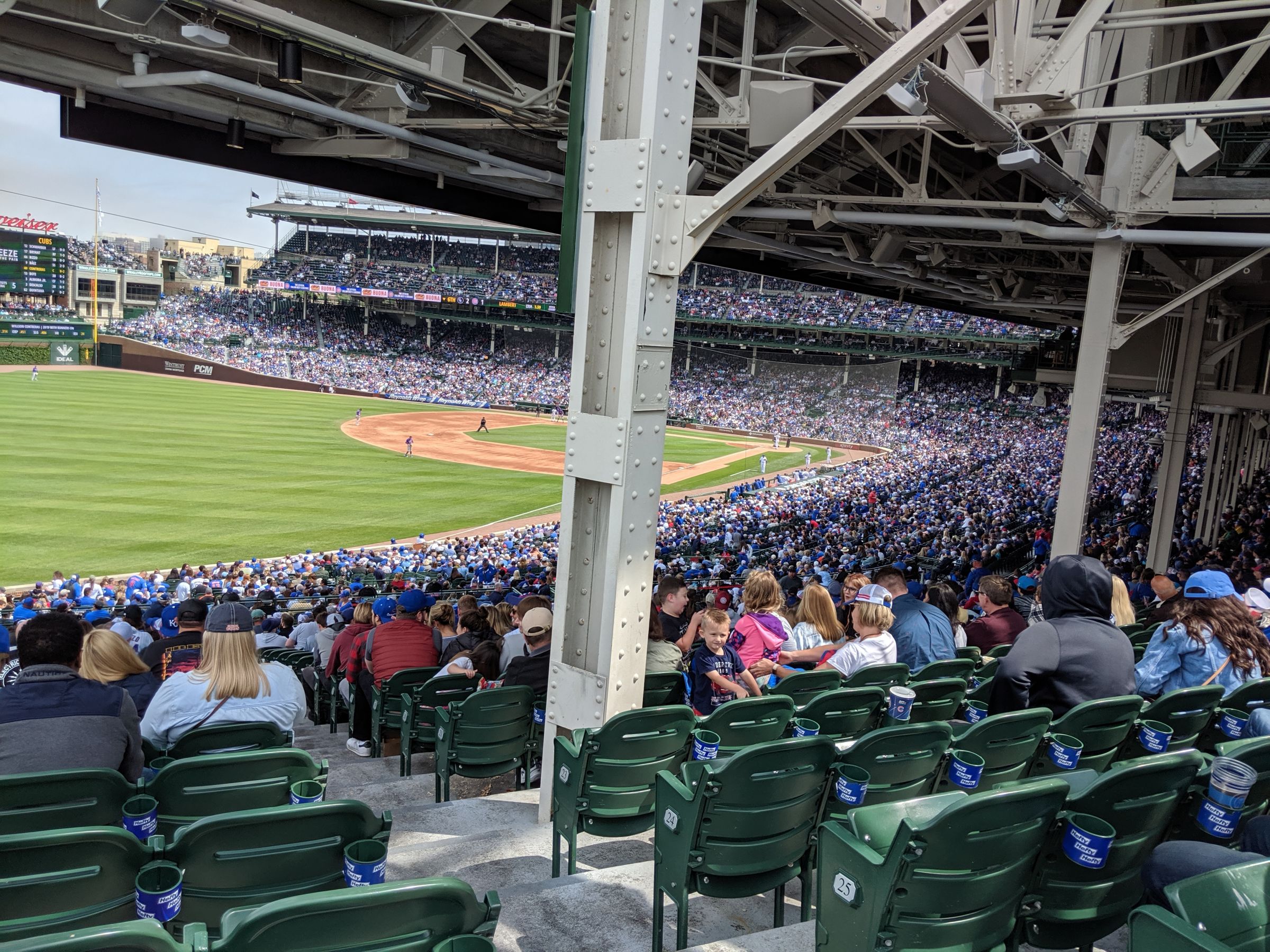 Could Be Better...: Wrigley Field Section 203 Review - RateYourSeats.com