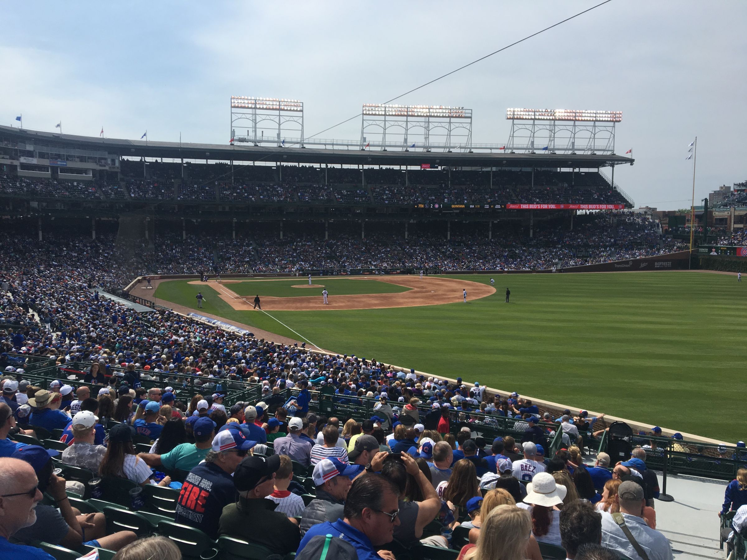 Section 232 at Wrigley Field - Chicago Cubs - RateYourSeats.com