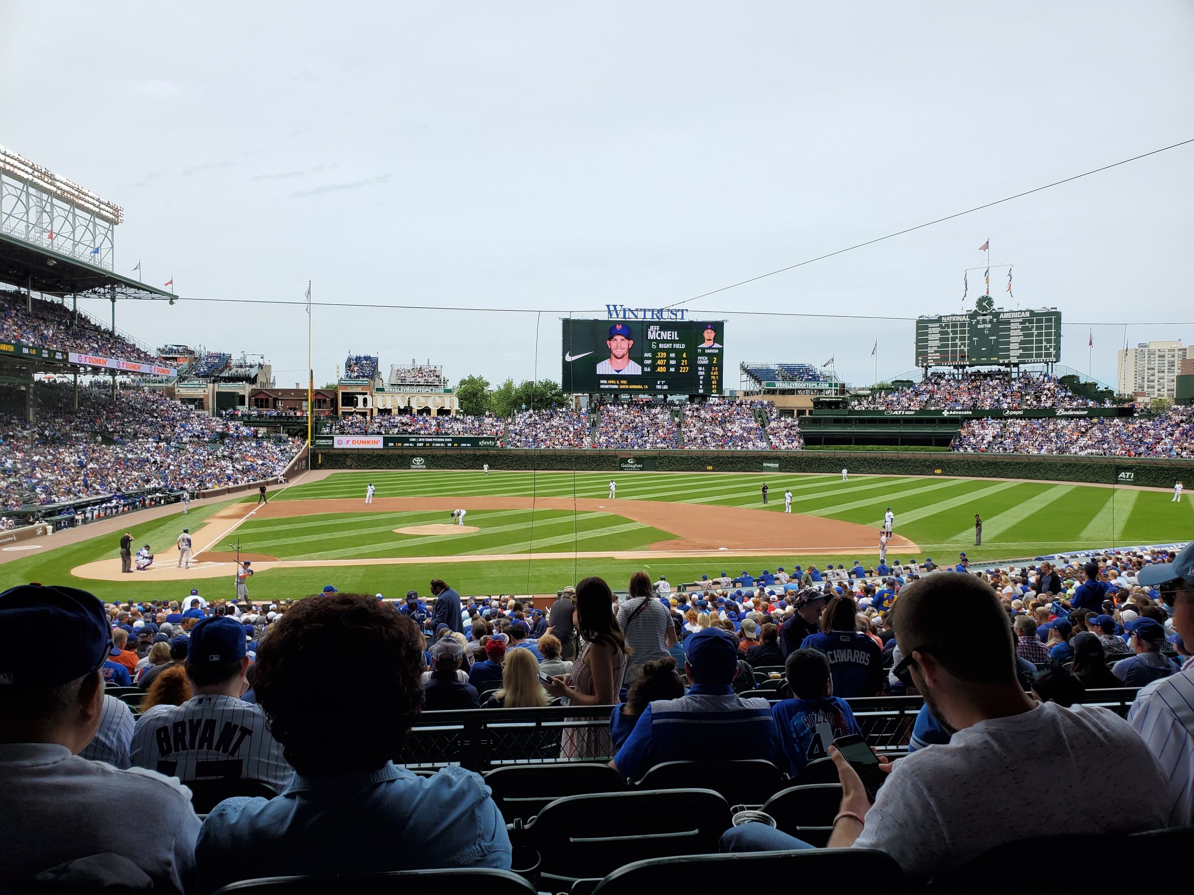 Wrigley Field, Section 222, Home Of Chicago Cubs A75