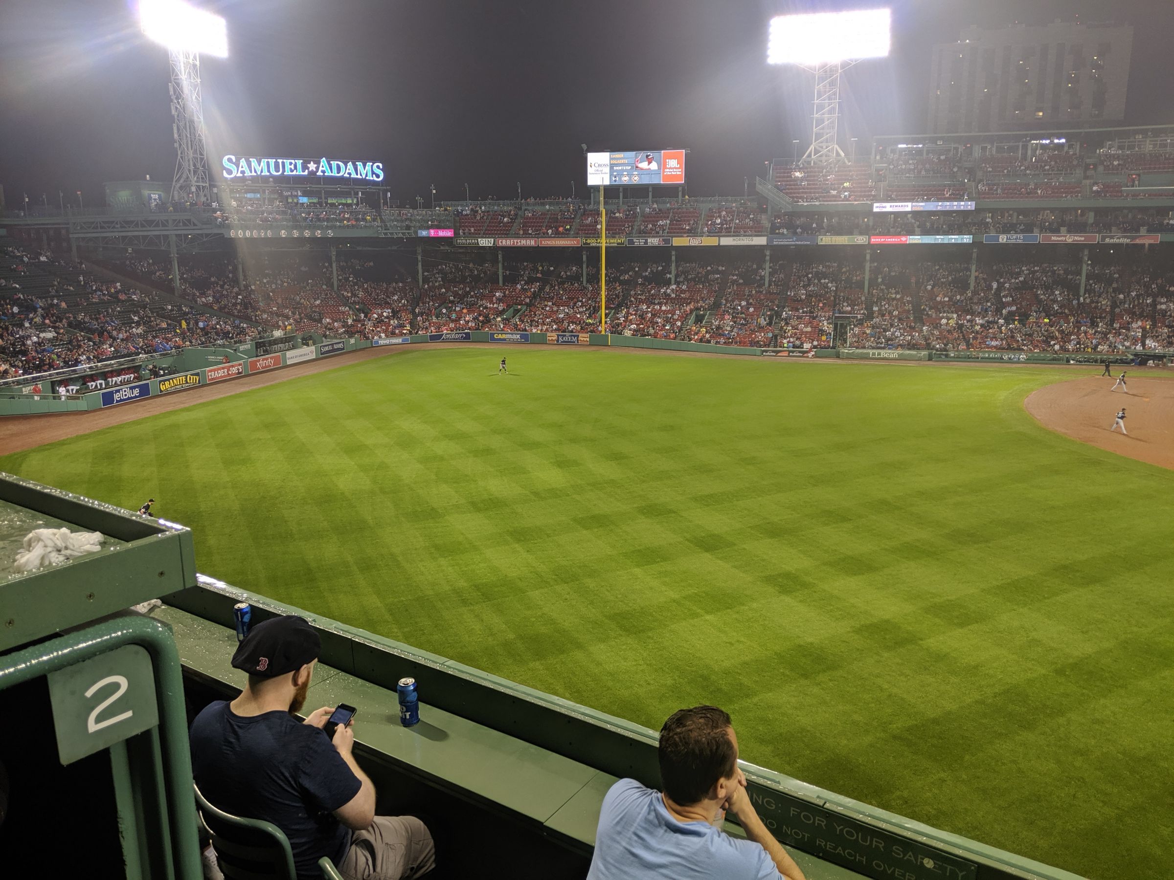 Green Monster SRO at Fenway Park 