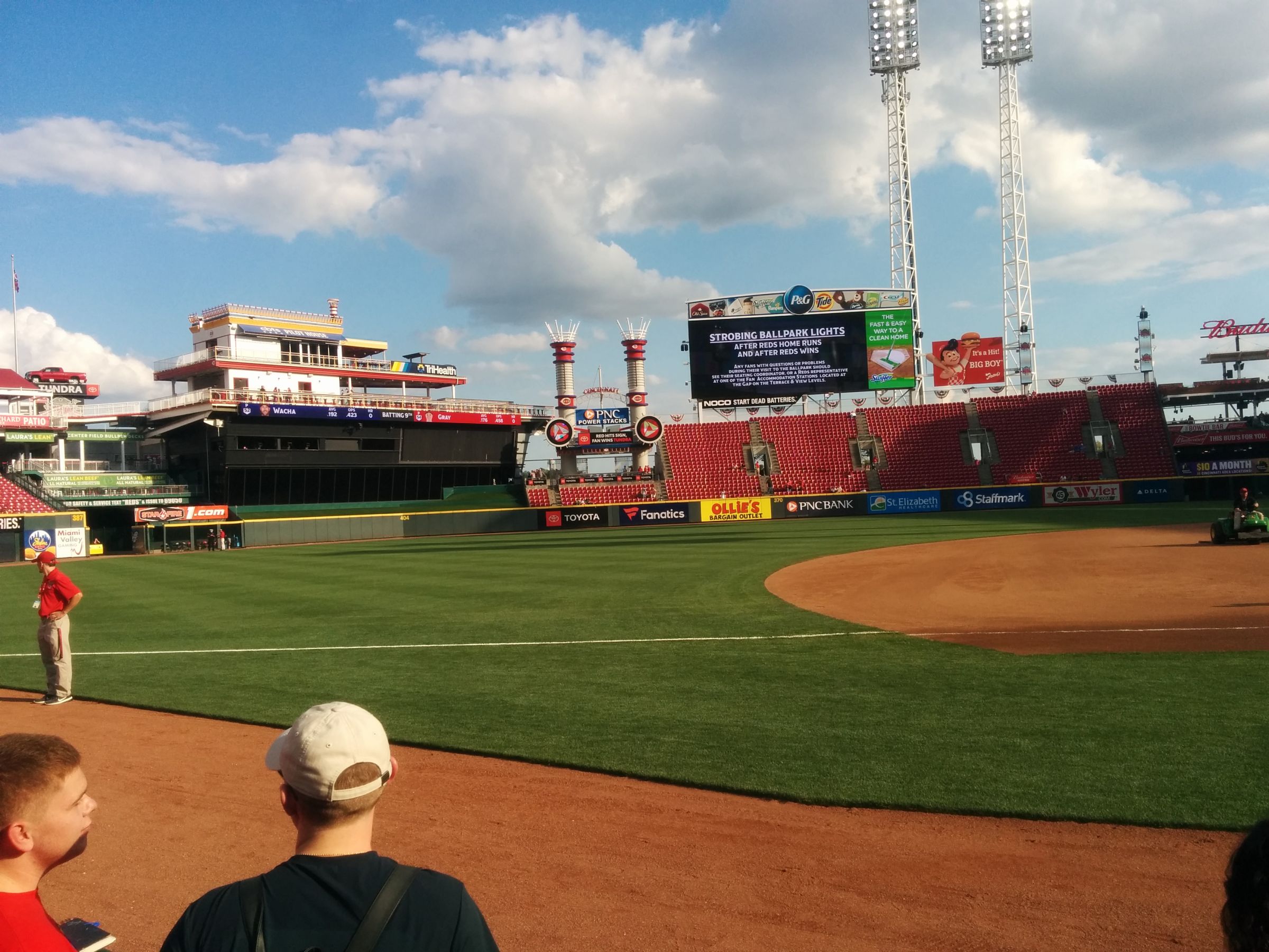 9/14/11 at Great American Ball Park