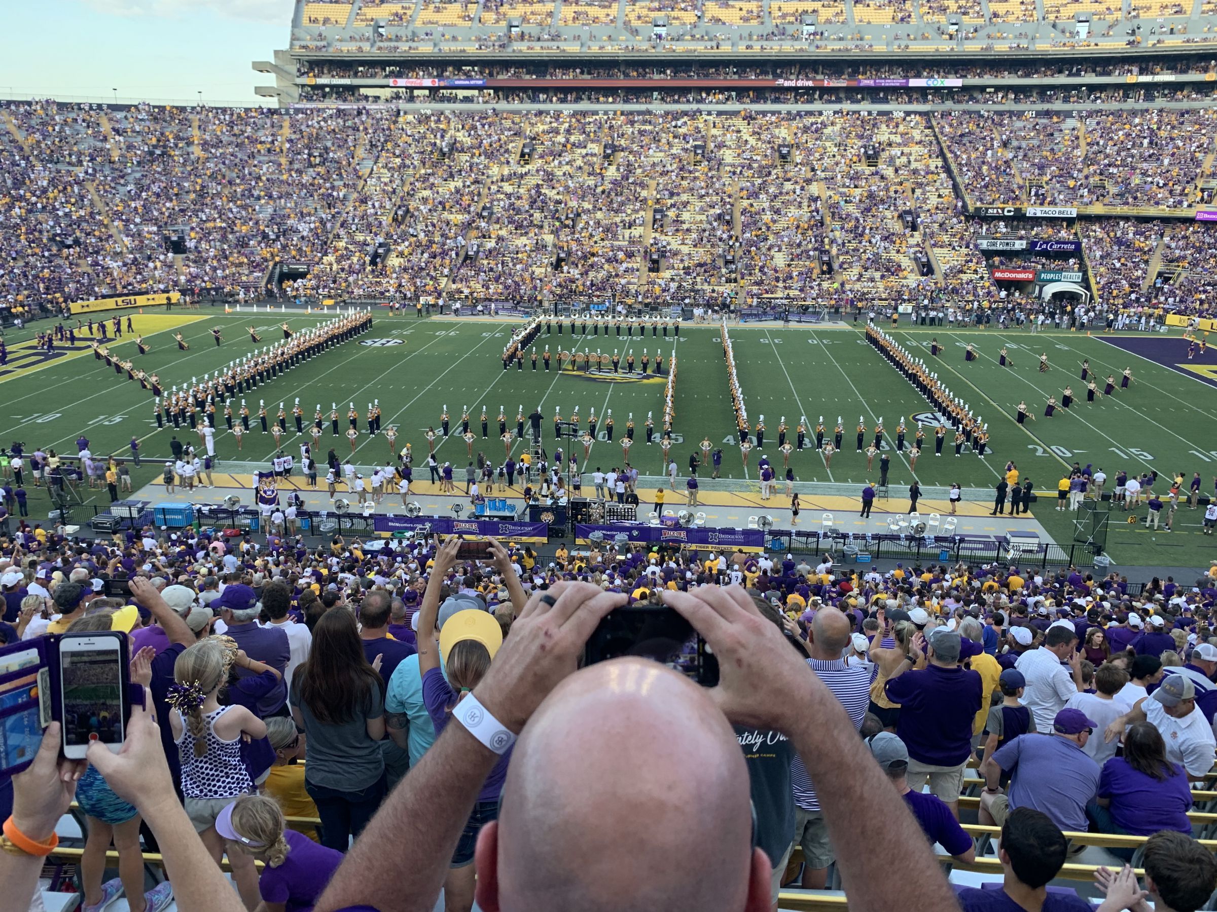 section 103, row 46 seat view  - tiger stadium