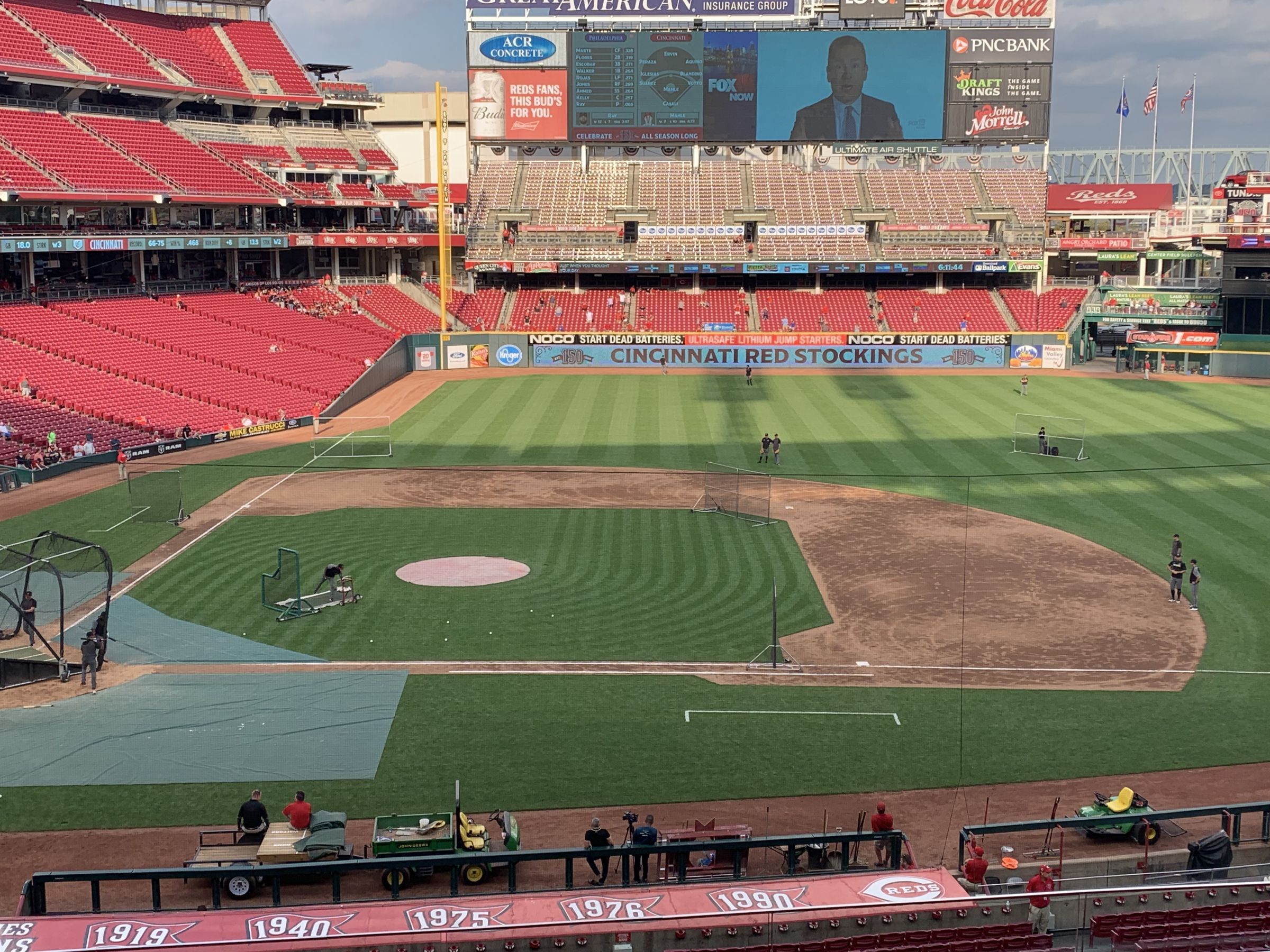 Section 303 at Great American Ball Park 