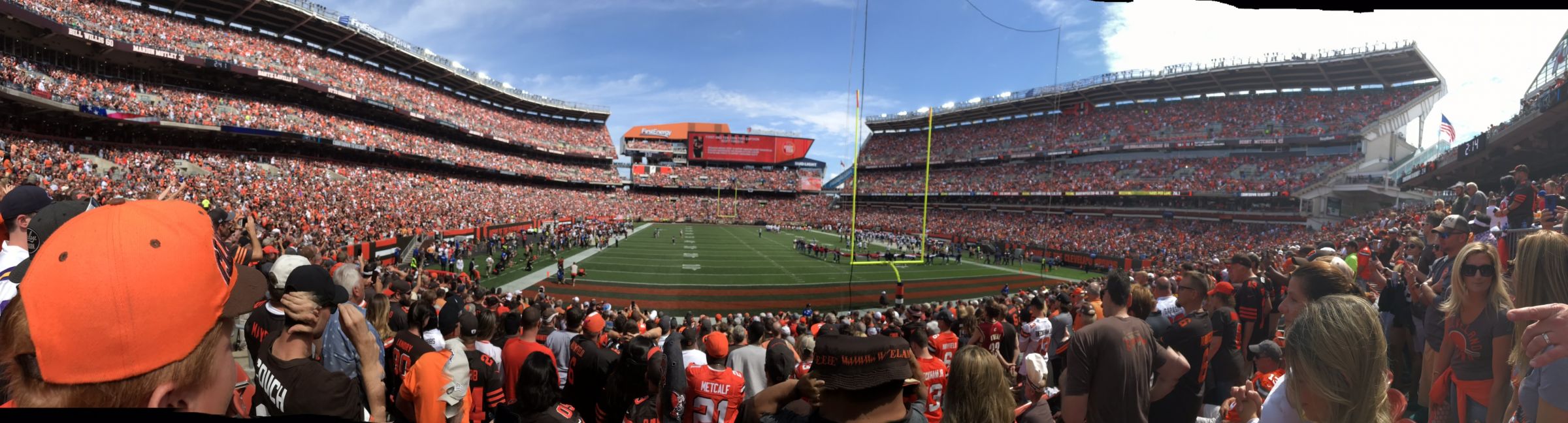 Section 146 at Cleveland Browns Stadium 