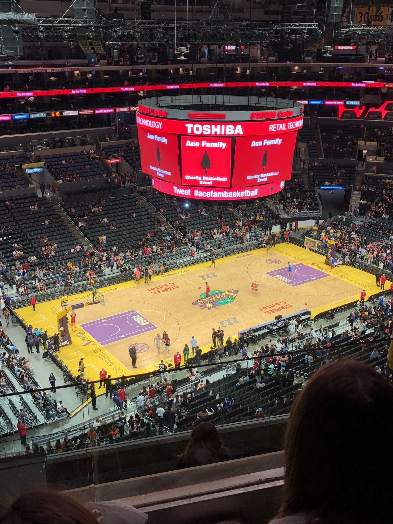 They were okay: Staples Center Section 304 Review - RateYourSeats.com