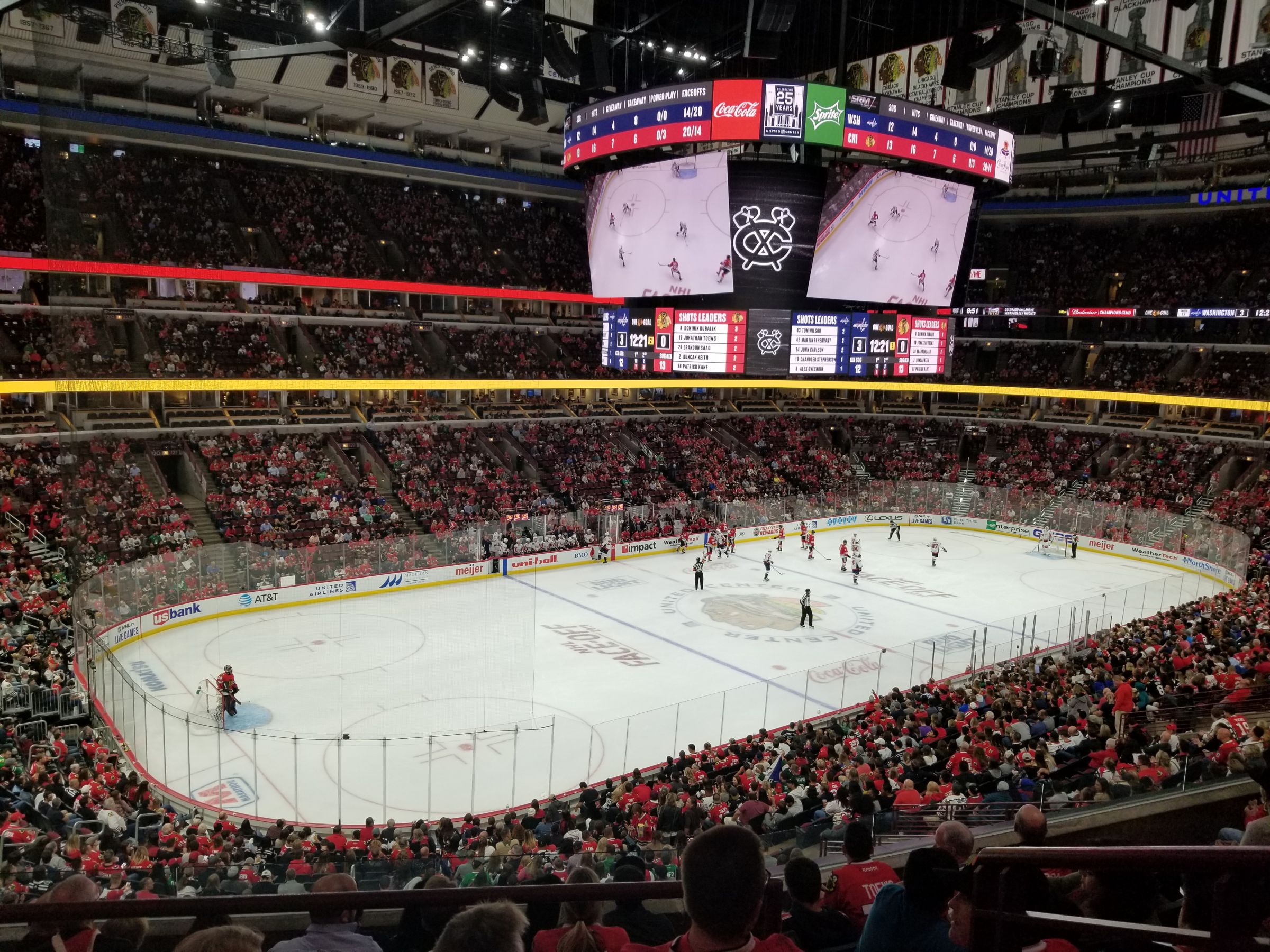 Section 221 at United Center - Chicago Blackhawks - RateYourSeats.com