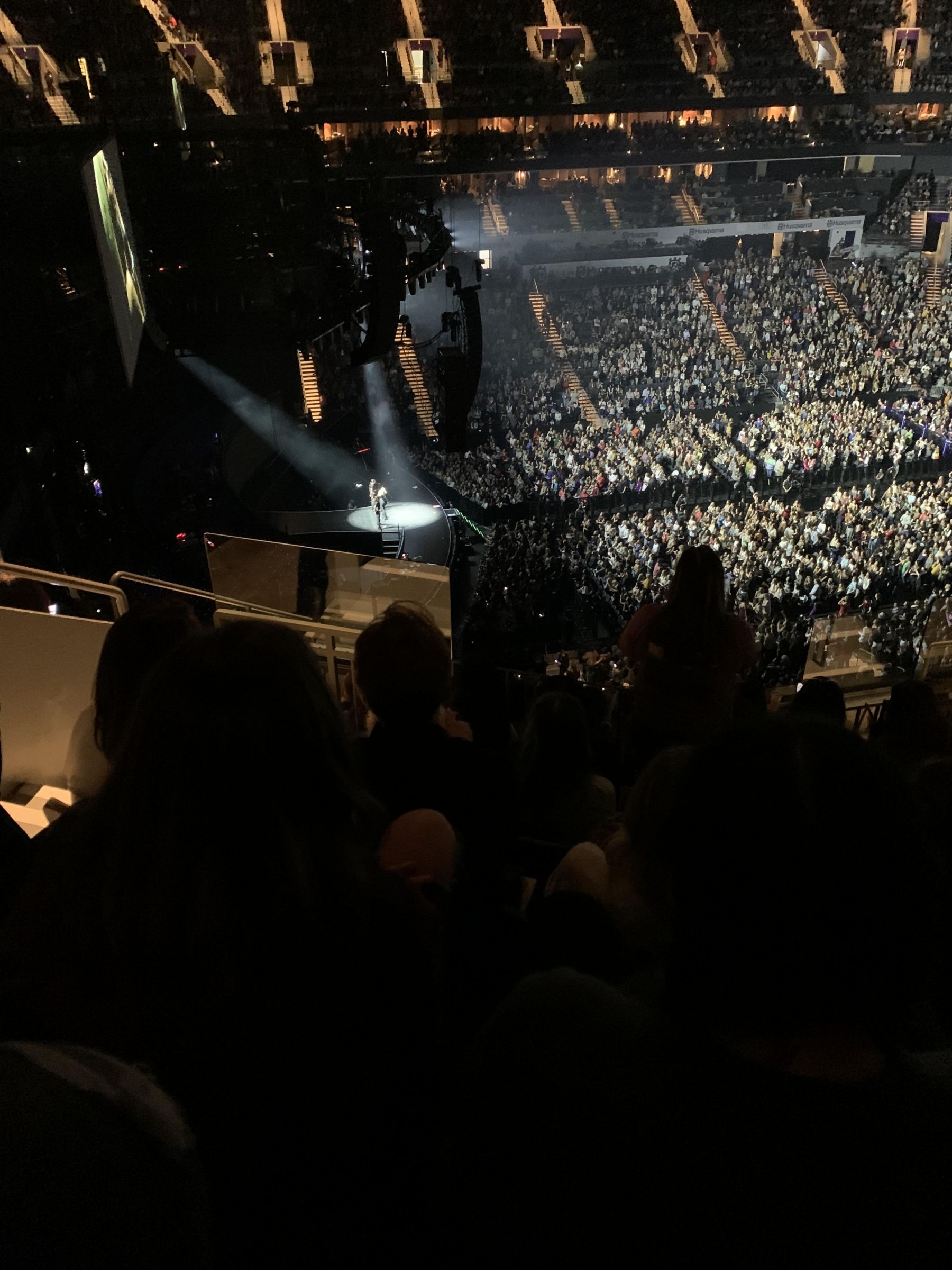 section 211, row h seat view  for concert - spectrum center