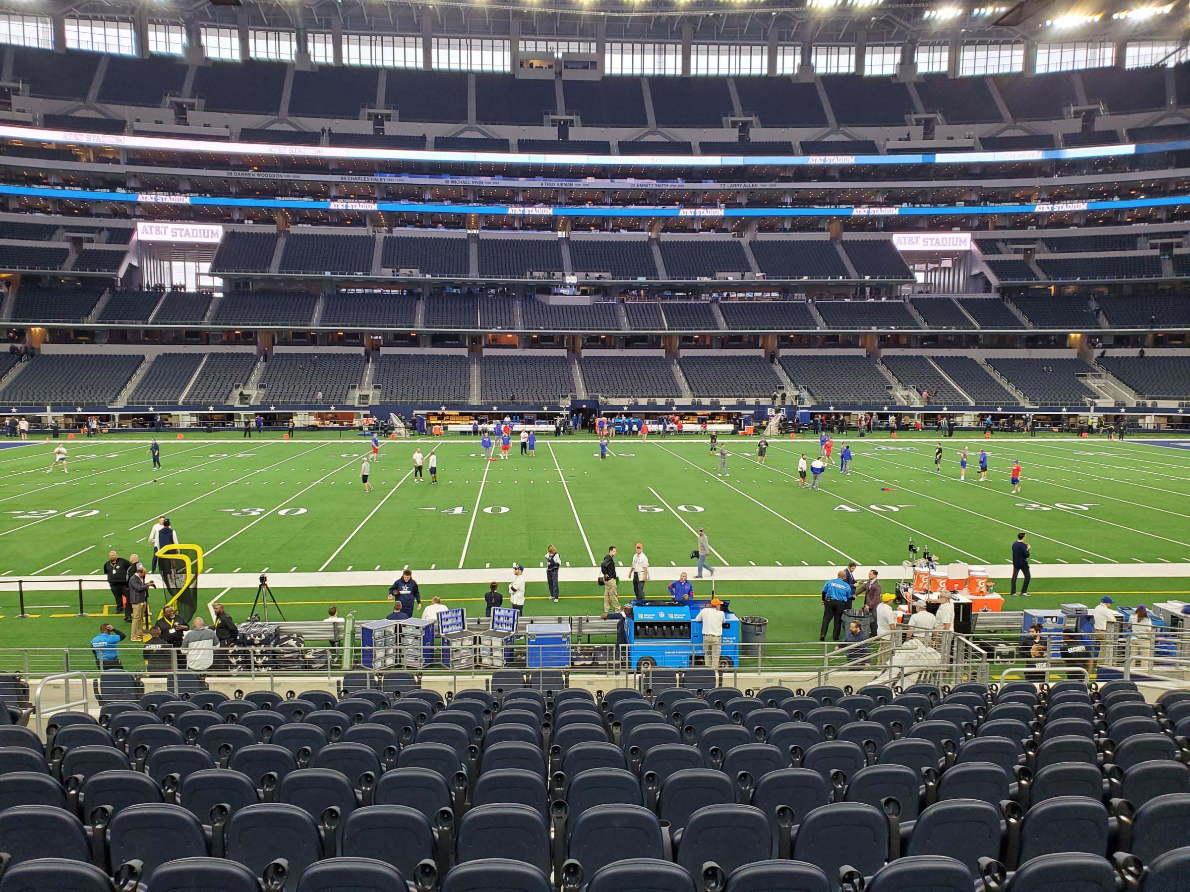 2 Dallas Cowboys Home Playoff Game Tickets Club C111 Row 19