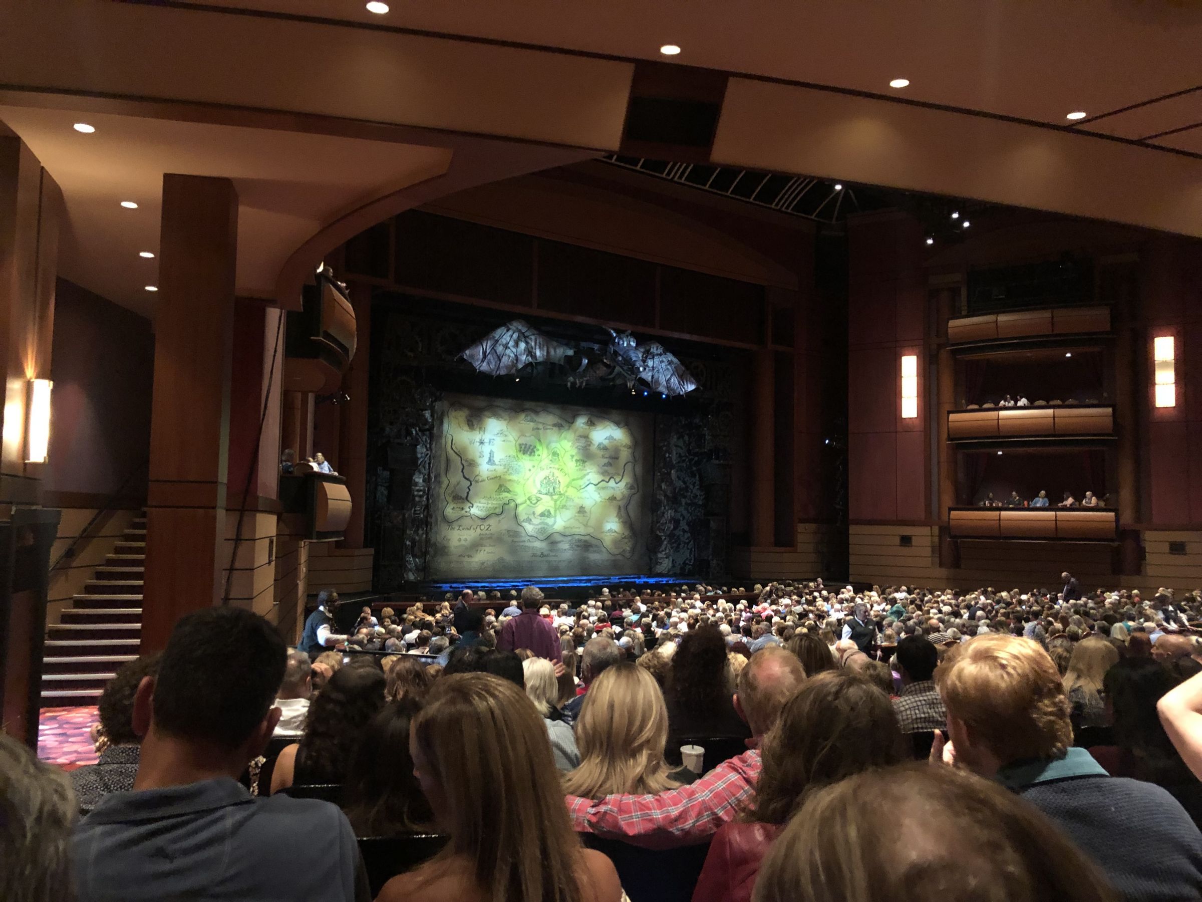 Nice seats, but a bit far: Times Union Center for the Performing Arts ...