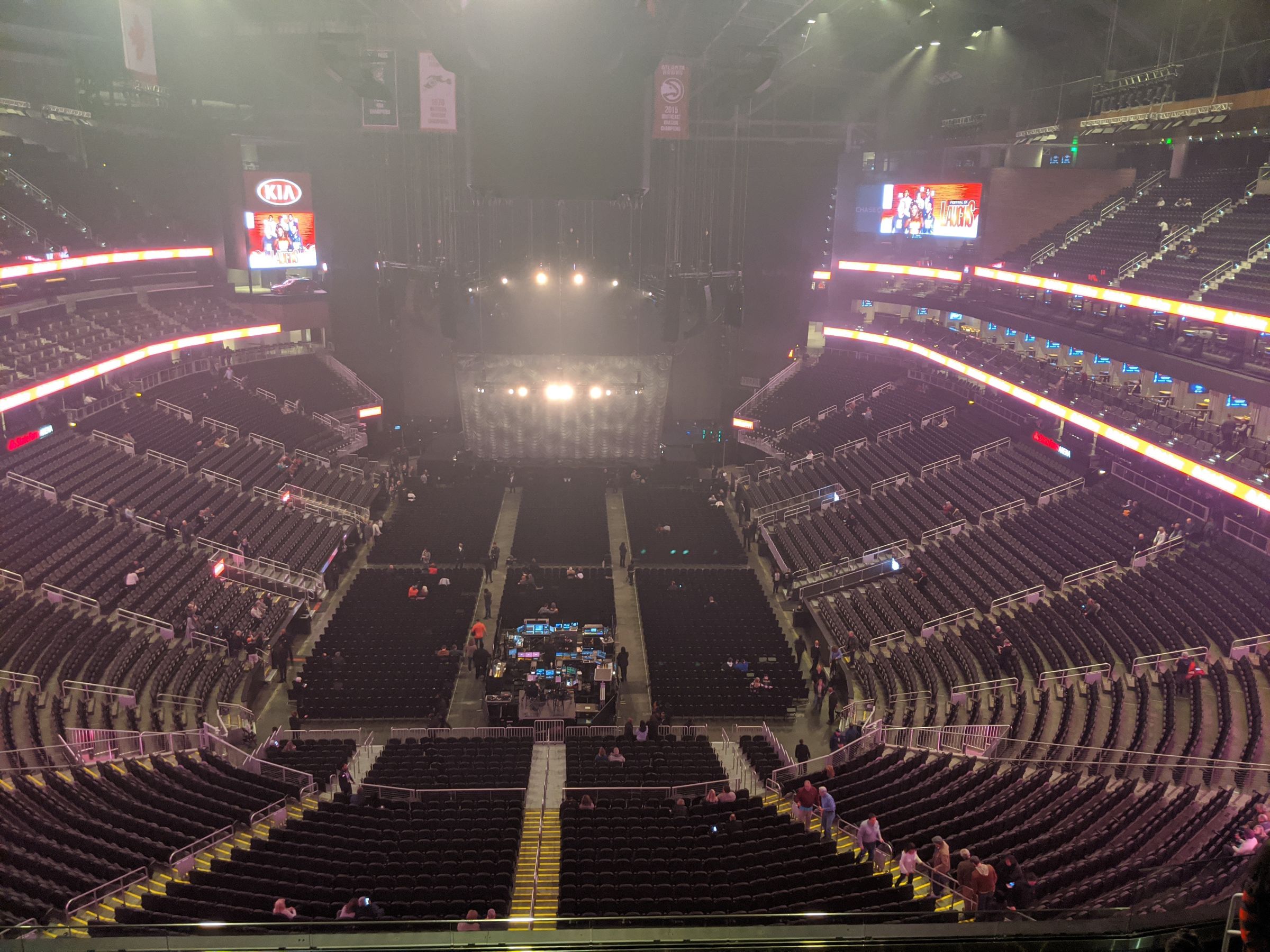 Section 203 at State Farm Arena